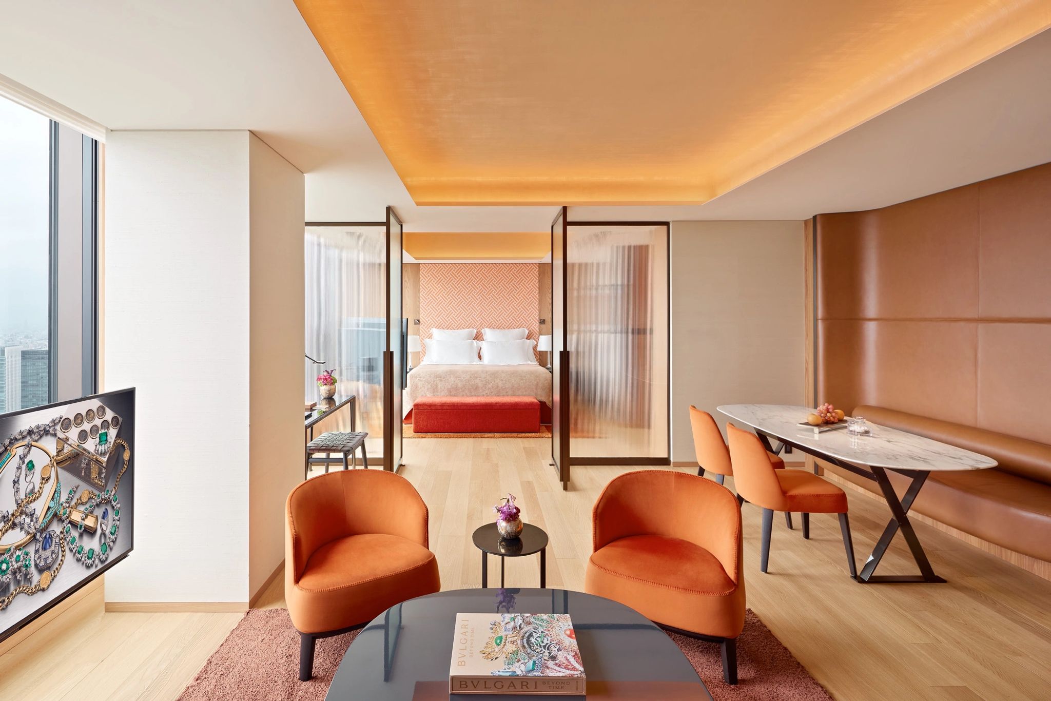 suite premium - mesa de jantar - decoracao luxo