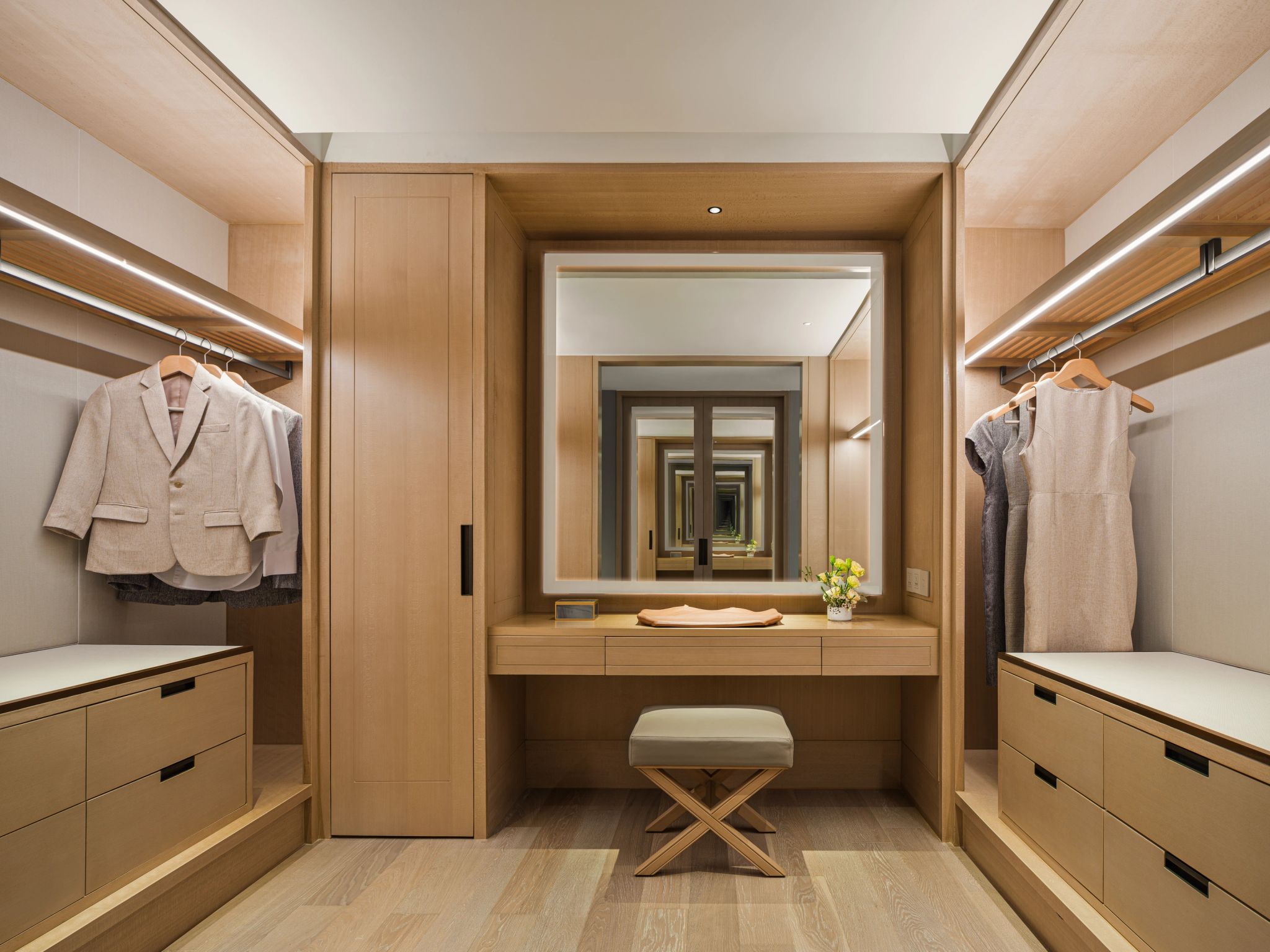 River Suite closet moderno - closet espaçoso - suite com closet