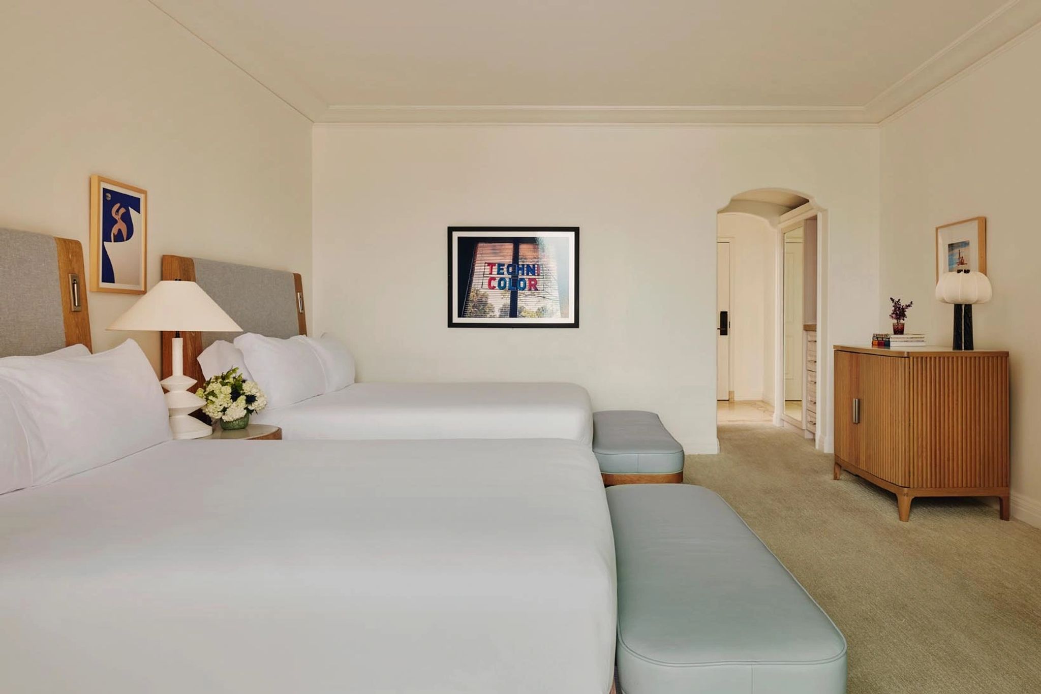 Balcony Two Queen quarto amplo – quarto de luxo – cama queen – quarto familia