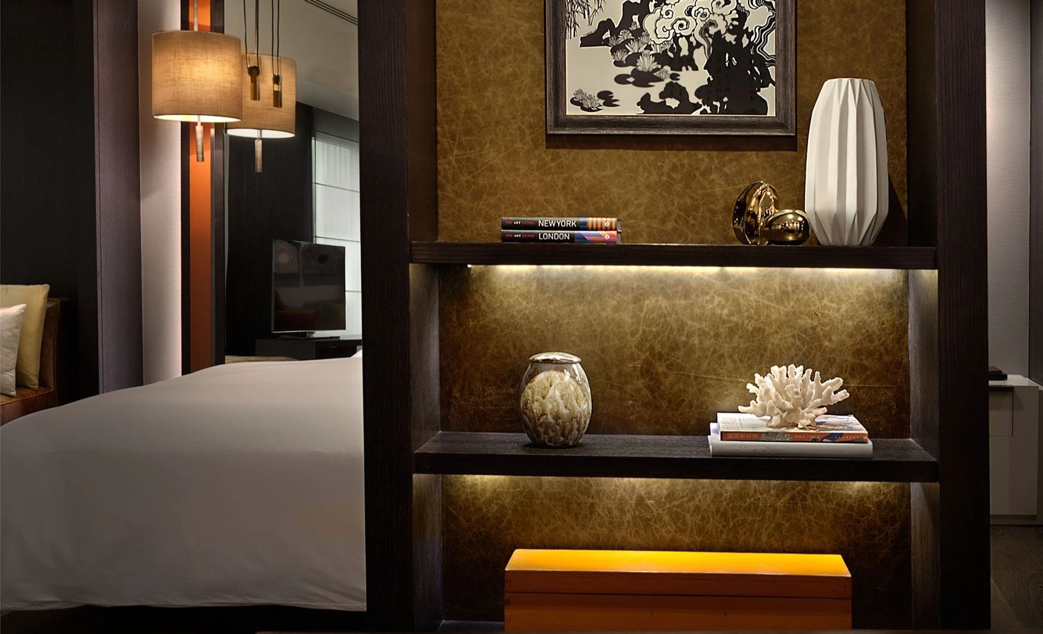 Deluxe King quarto casal - decoraçao de luxo – quarto conforto