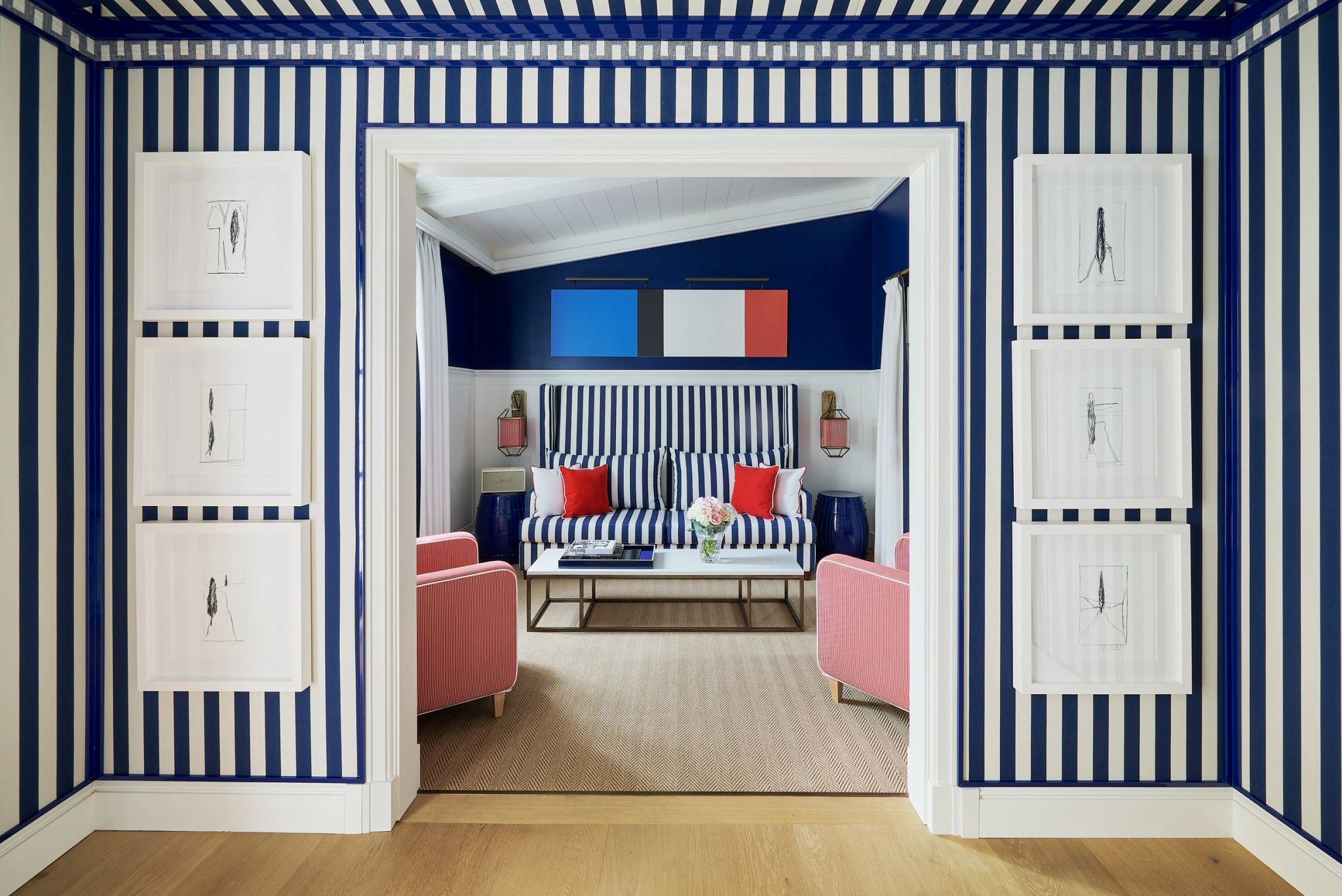 Arev Suite suite ampla - decoracao moderna - sala