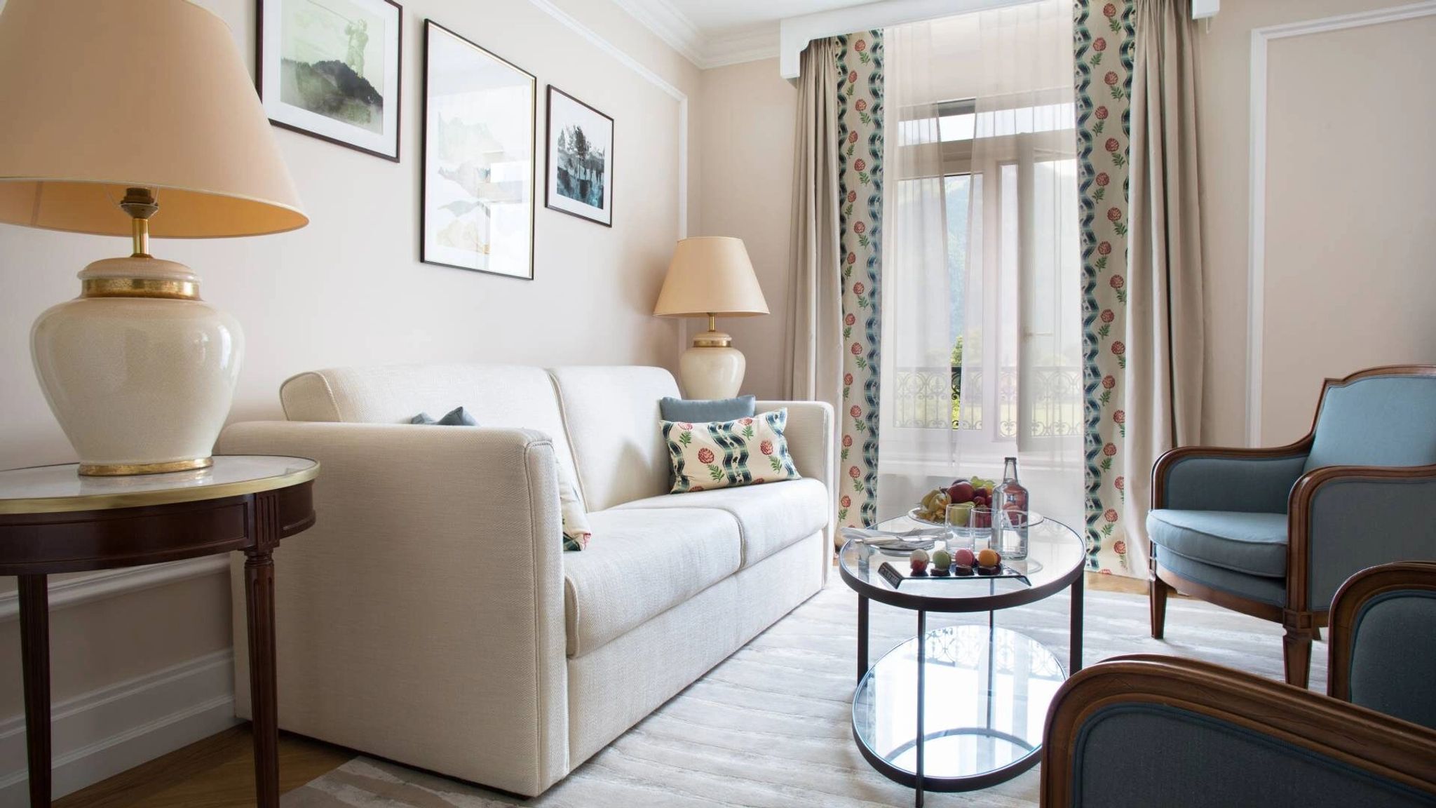 Premium Suite suite com vista – sala de estar – design de luxo