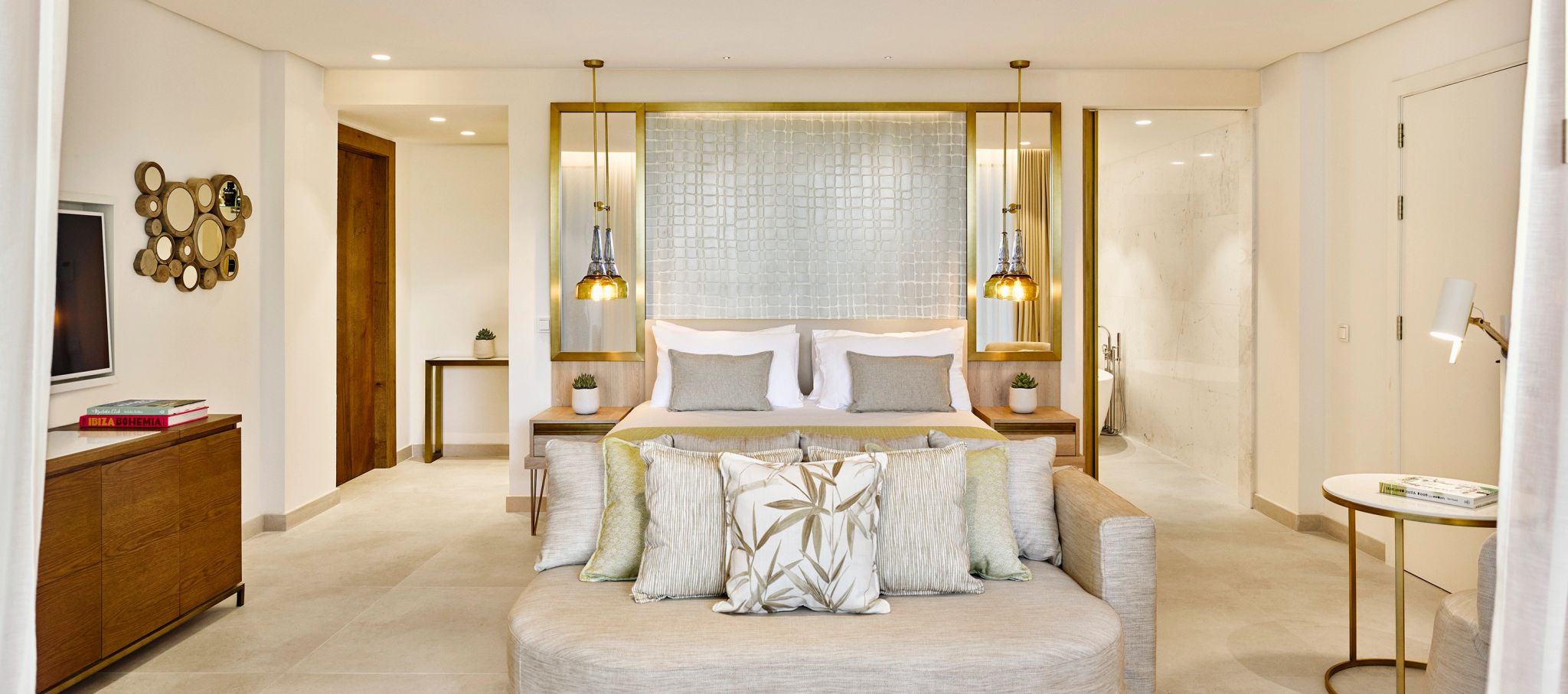 Junior Suite Plunge Pool suite de luxo - suite espaçosa - suite casal - cama king