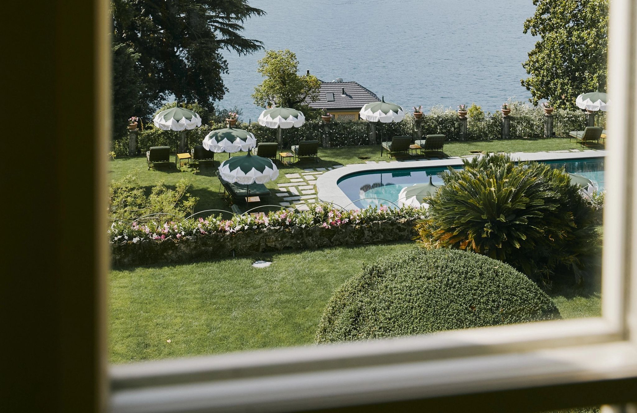 Grand Junior Suite in the Villa Lake View suite com vista -vista da suite – vista lake como