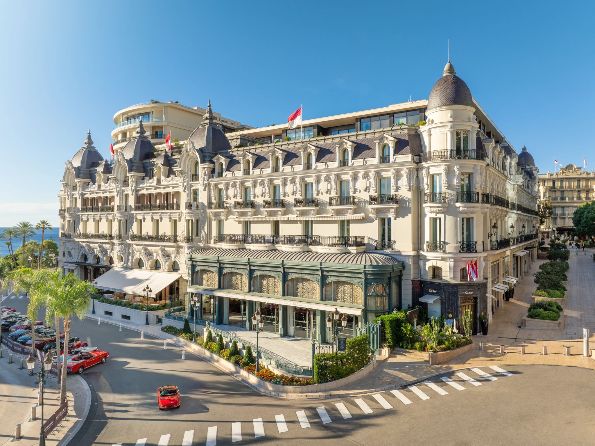 Hôtel de Paris Monte-Carlo fachada palace hotel - vista panoramica hotel - exterior do hotel
