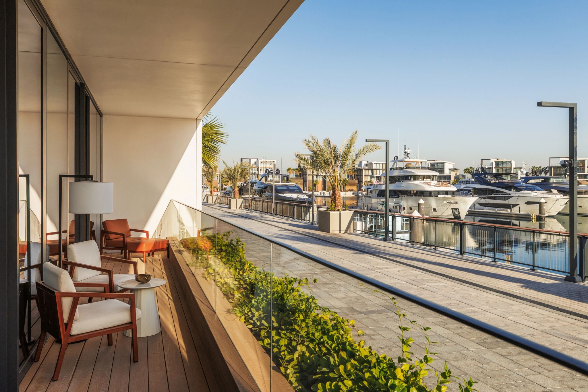 suite vista mar - terraco amplo - marina de dubai