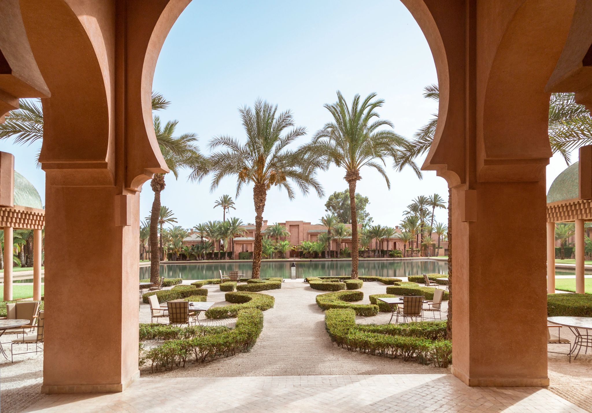 Jardim do Amanjena jardim do hotel – area externa hotel – area de lazer - lazer ao ar livre