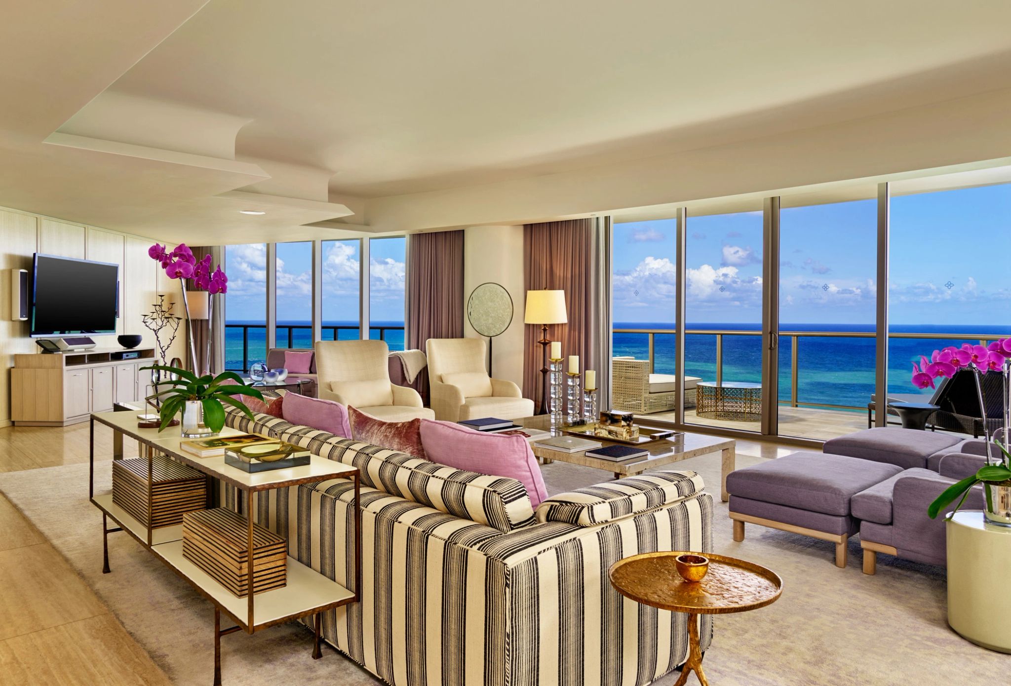 Presidential Two Bedroom Suite Ocean View Top Floor sala de jantar - suite de luxo - suite presidencial