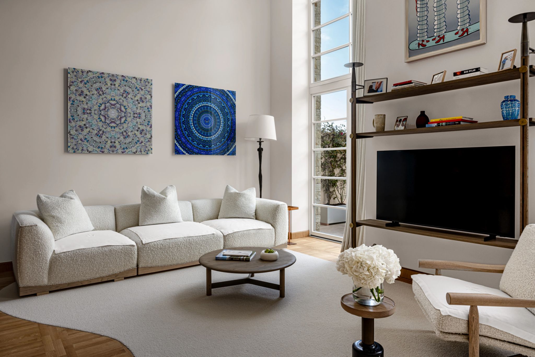 Residence Suite sala de estar - sala de tv - sala moderna - suite de luxo