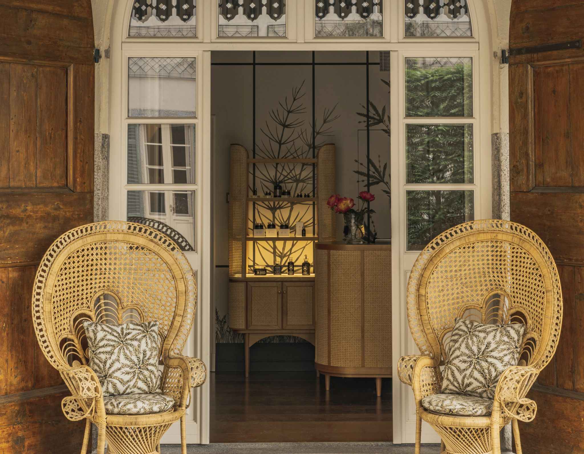 Entrada do Spa spa de luxo – design de luxo – spa bem-estar