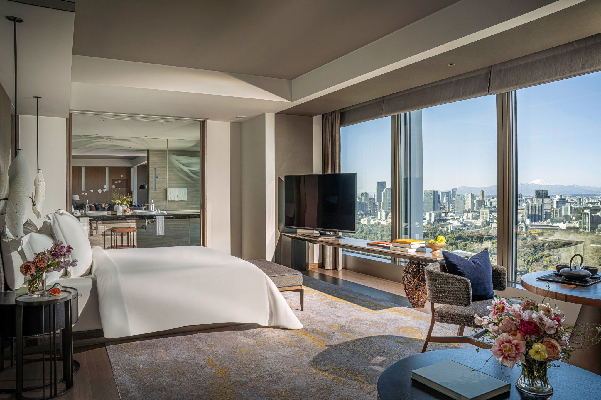 Four Seasons Suite Imperial Garden View signature suite - suite casal - suite de luxo - suite com vista