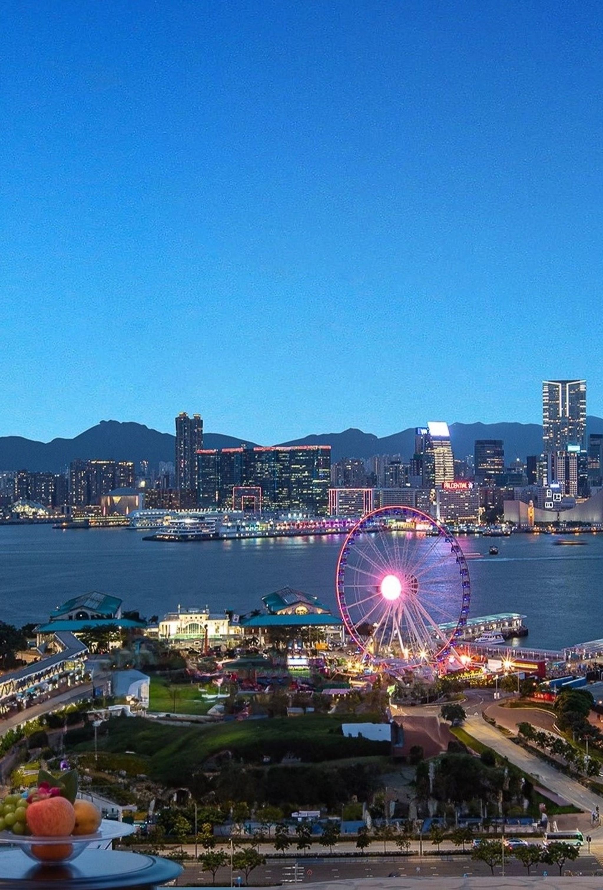 hotel de luxo em hong kong - vista