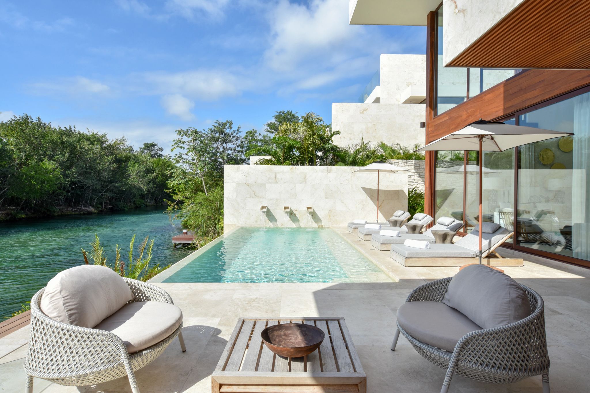 Cenote Two Bedroom Villa villa com piscina – villa privativa – area de lazer