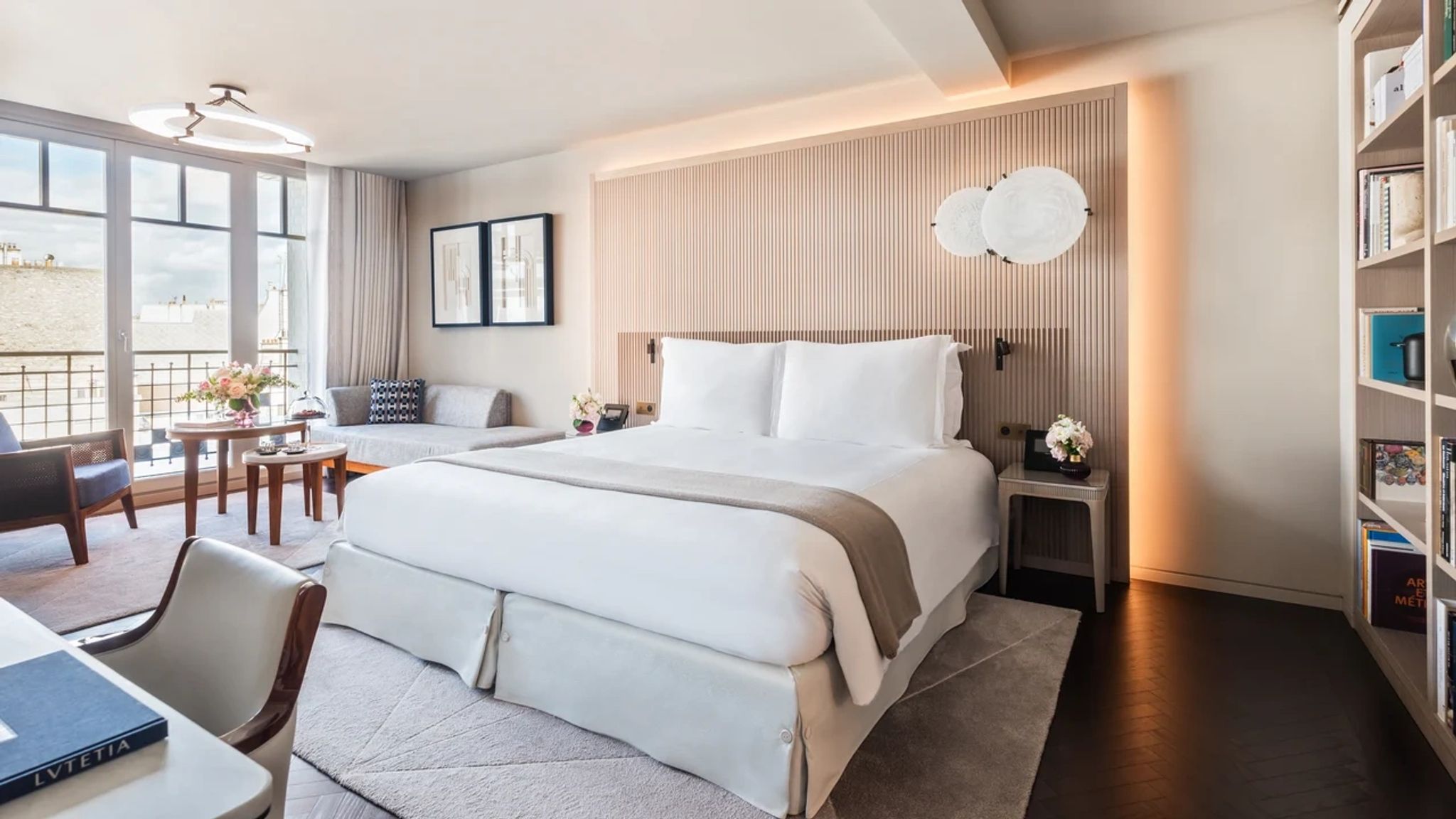 Junior Suite cama king - suite moderna - suite vista patio