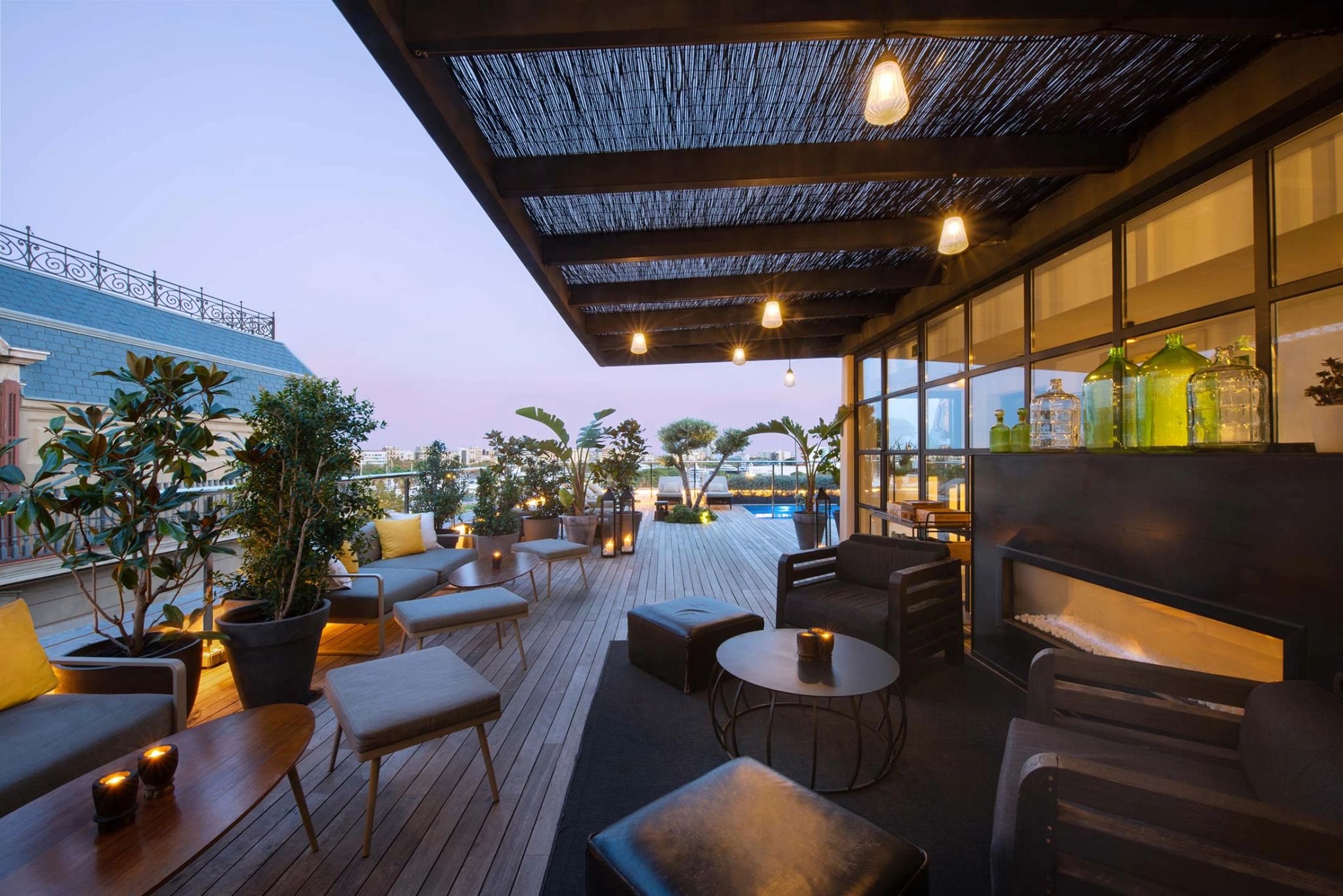 Bar Informal bar ao ar livre - bar no rooftop - bar vista panoramica barcelona