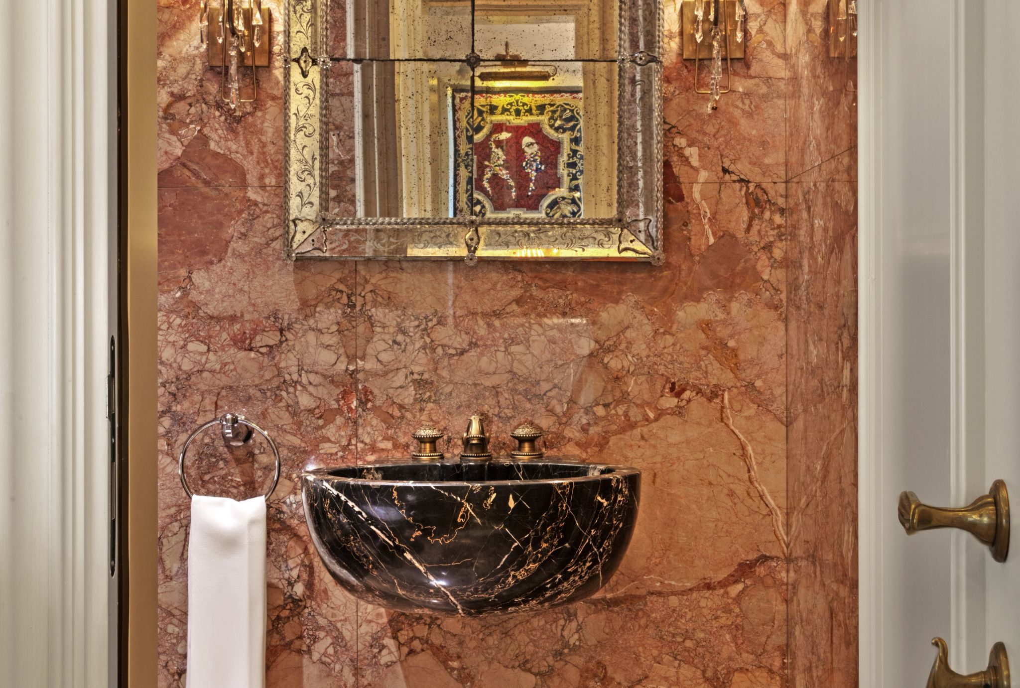 banheiro de luxo - marmore - decoracao italiana