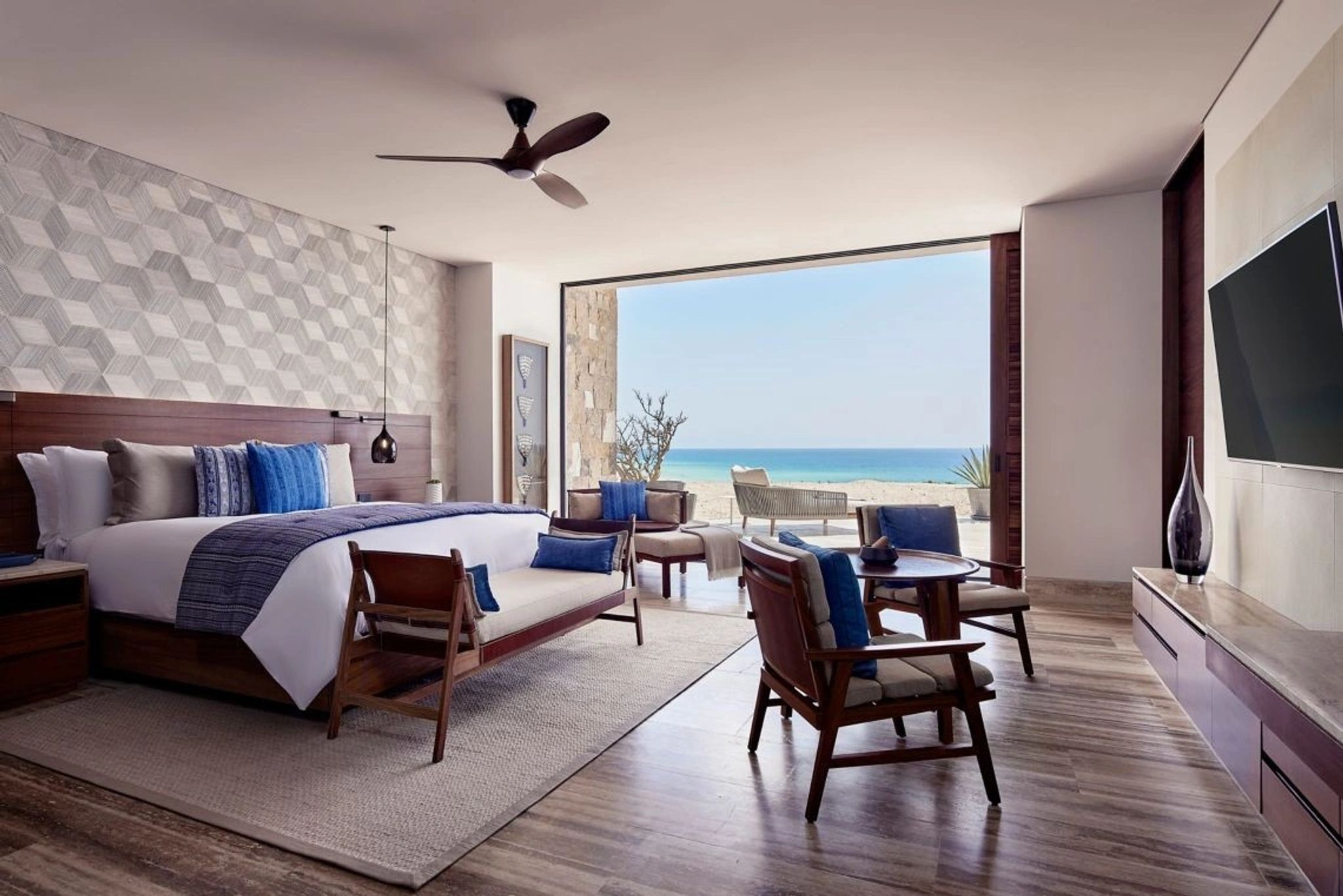 Family Cortes Beachfront Two Bedroom Suite suite vista mar - suite casal - cama king - suite moderna
