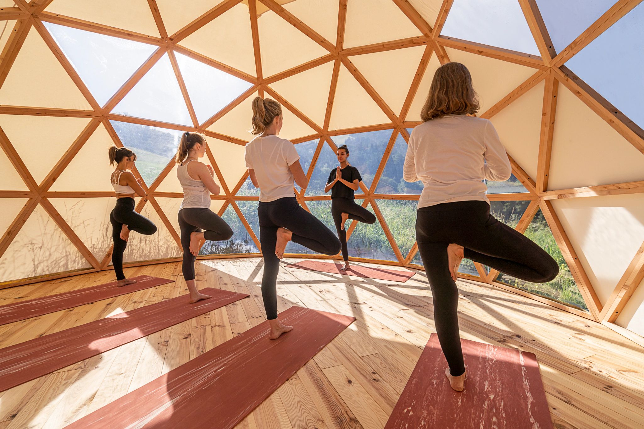 aula de yoga - yoga - espaço zen - atividades de lazer - lazer em megeve - vida saudavel