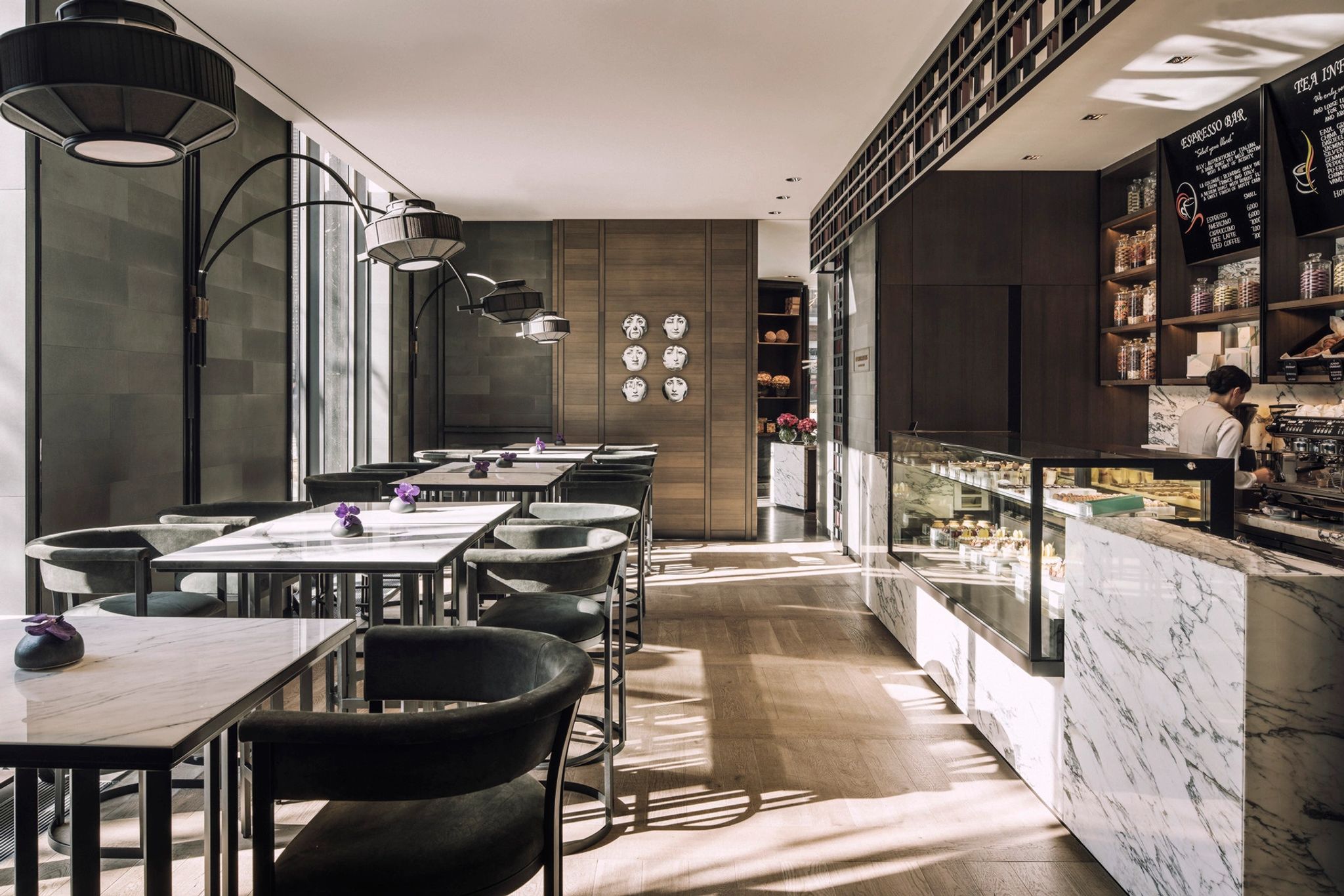 Restaurante Confections by Four Seasons confeitaria gourmet - restaurante moderno - decoraçao moderna