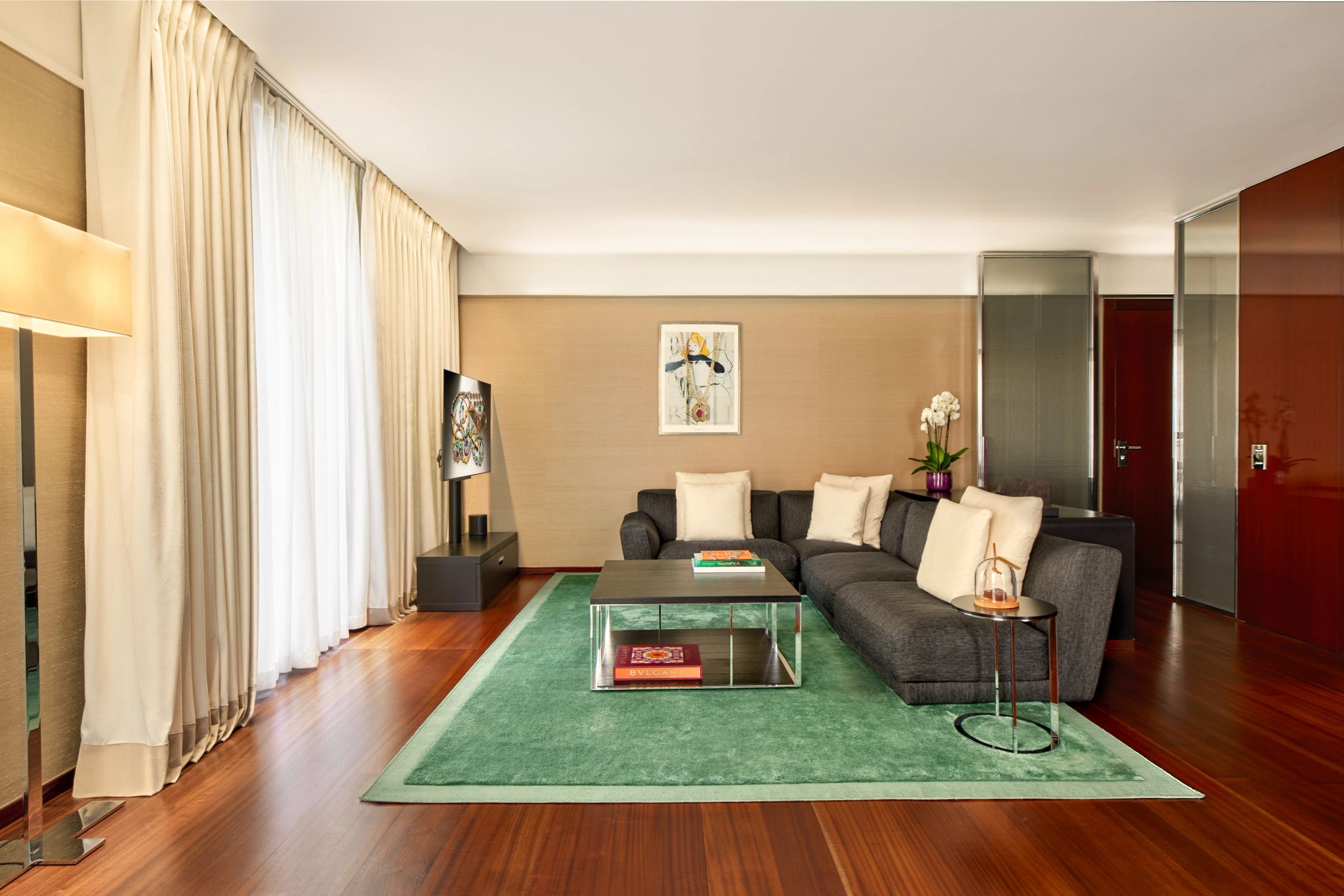 sala de estar - sala espaçosa - sala moderna