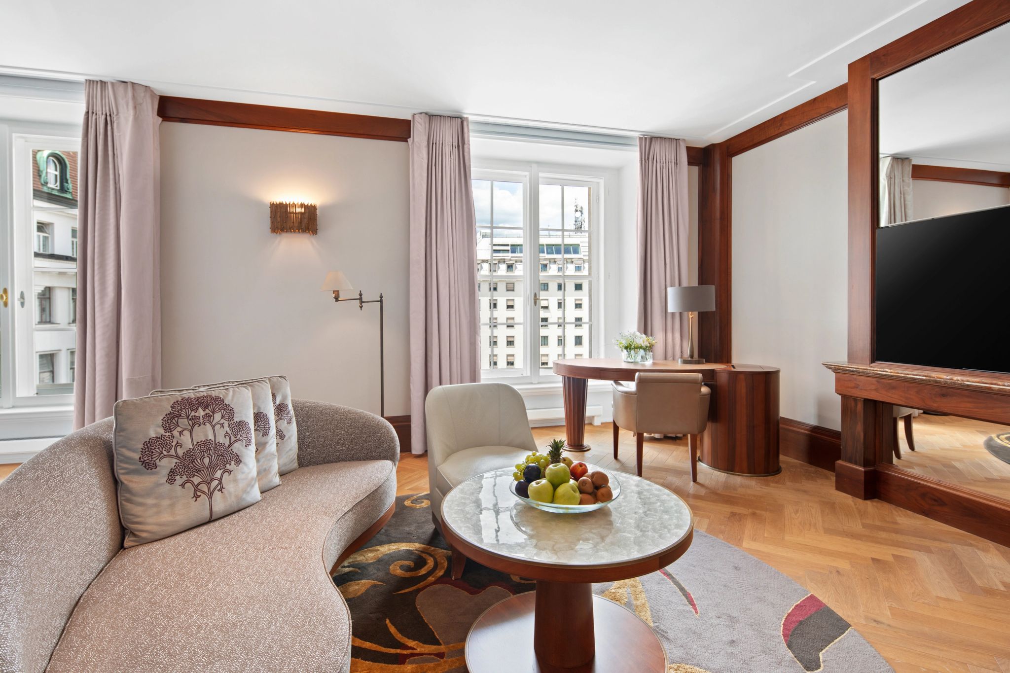 Junior Suite Twin   sala de estar - sala de tv – suite ampla