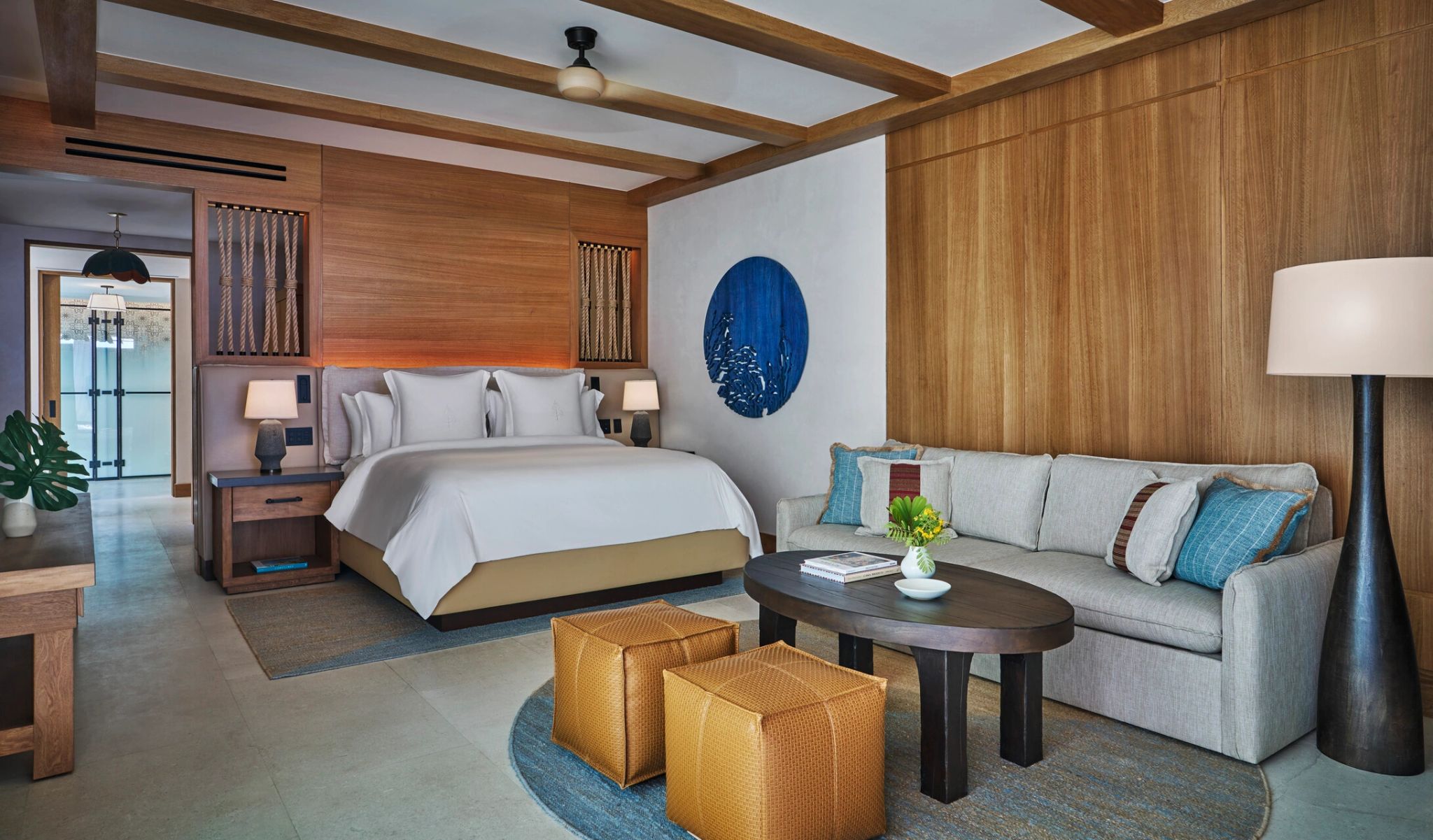 Ocean View Casita King decoraçao tropical - quarto moderno - decoraçao moderna