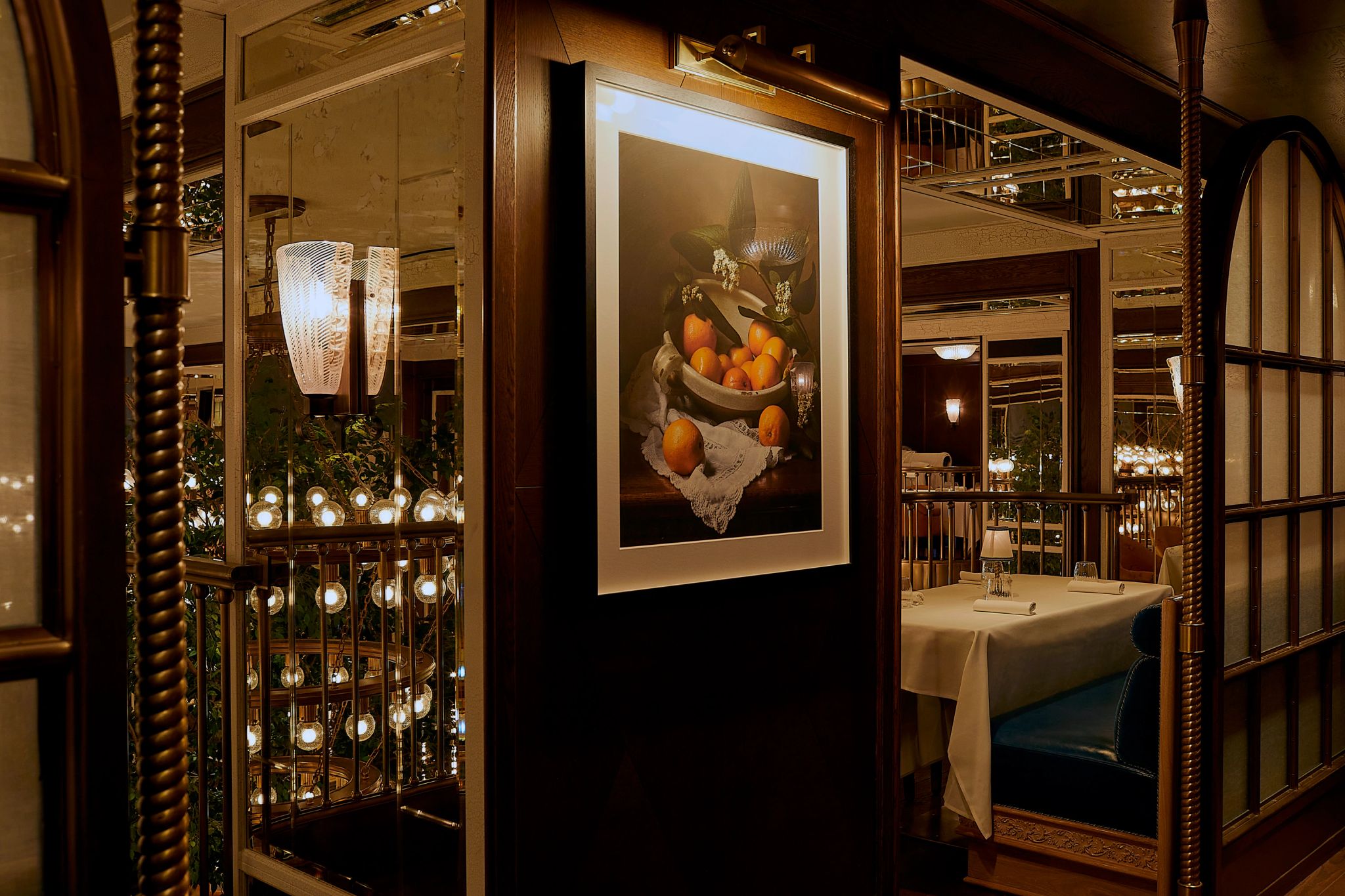 carmellini ny	area do bar luxo - adega exclusiva - drinks premium manhattan