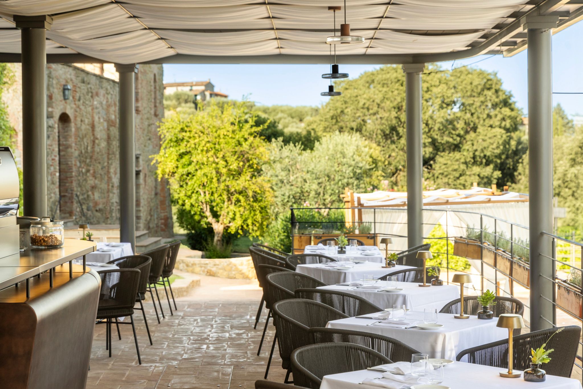 Osteria del Borgo culinaria mediterranea – culinaria internacional – arquitetura de luxo