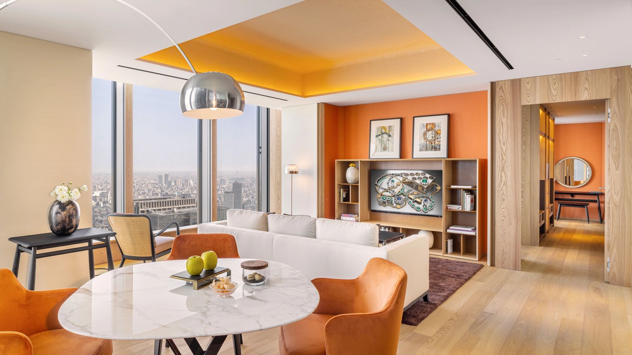 suite premium - mesa de jantar - decoracao luxo