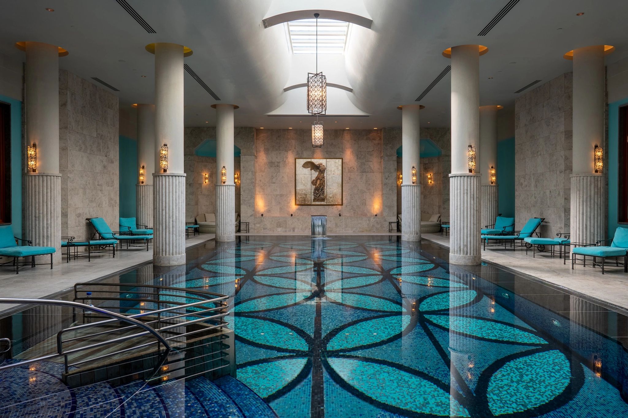 Piscina coberta piscina interna – piscina coberta – piscina de luxo