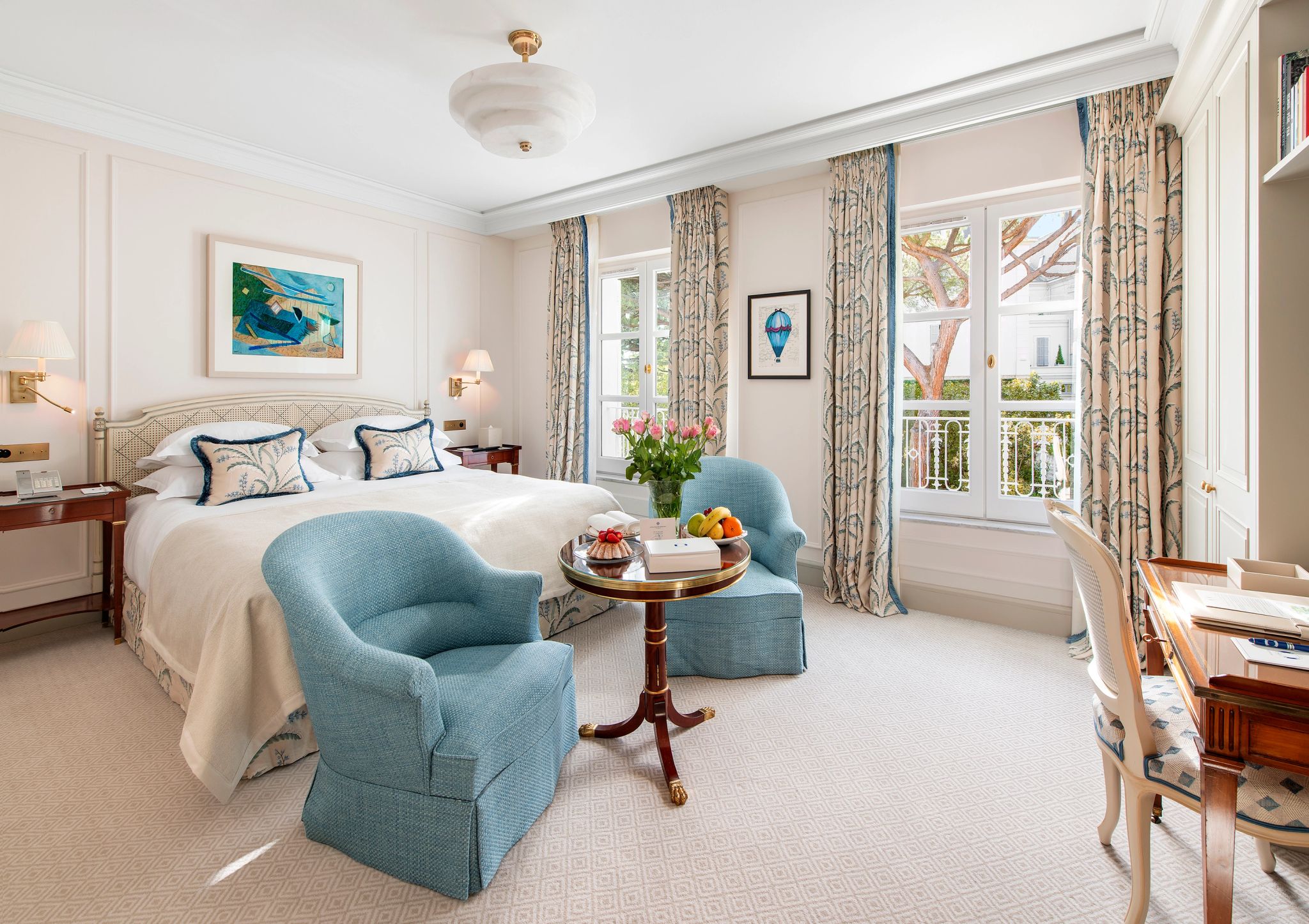 Tradition Two Fountains quarto com vista - quarto de luxo - quarto de hotel - quarto tradicional