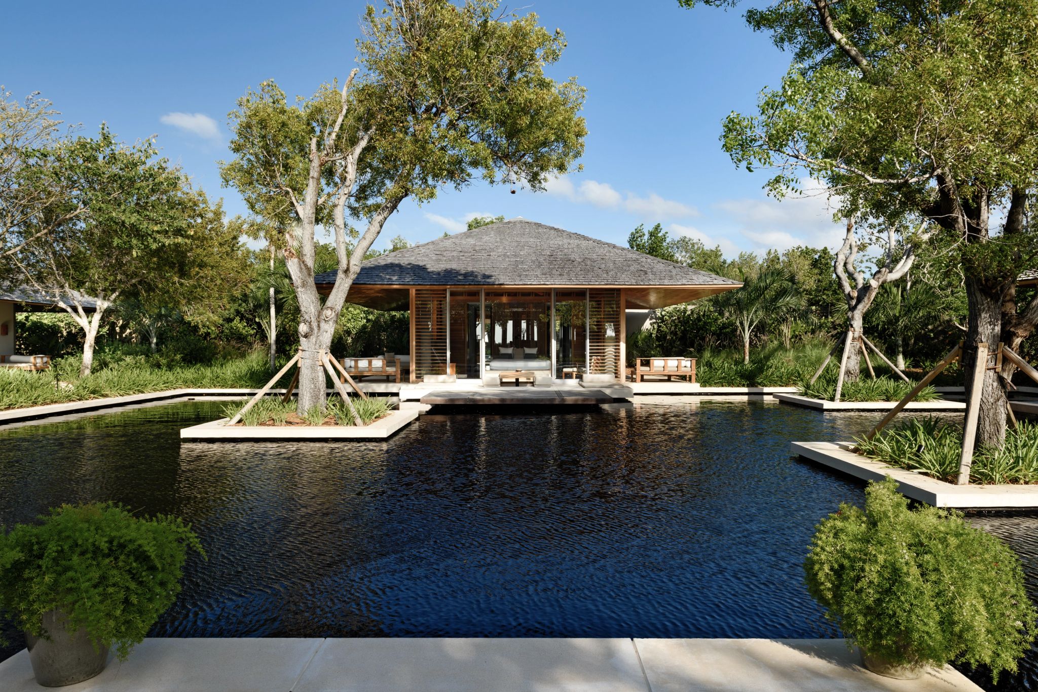 Five Bedroom Beach Sala Villa vila com piscina - area externa