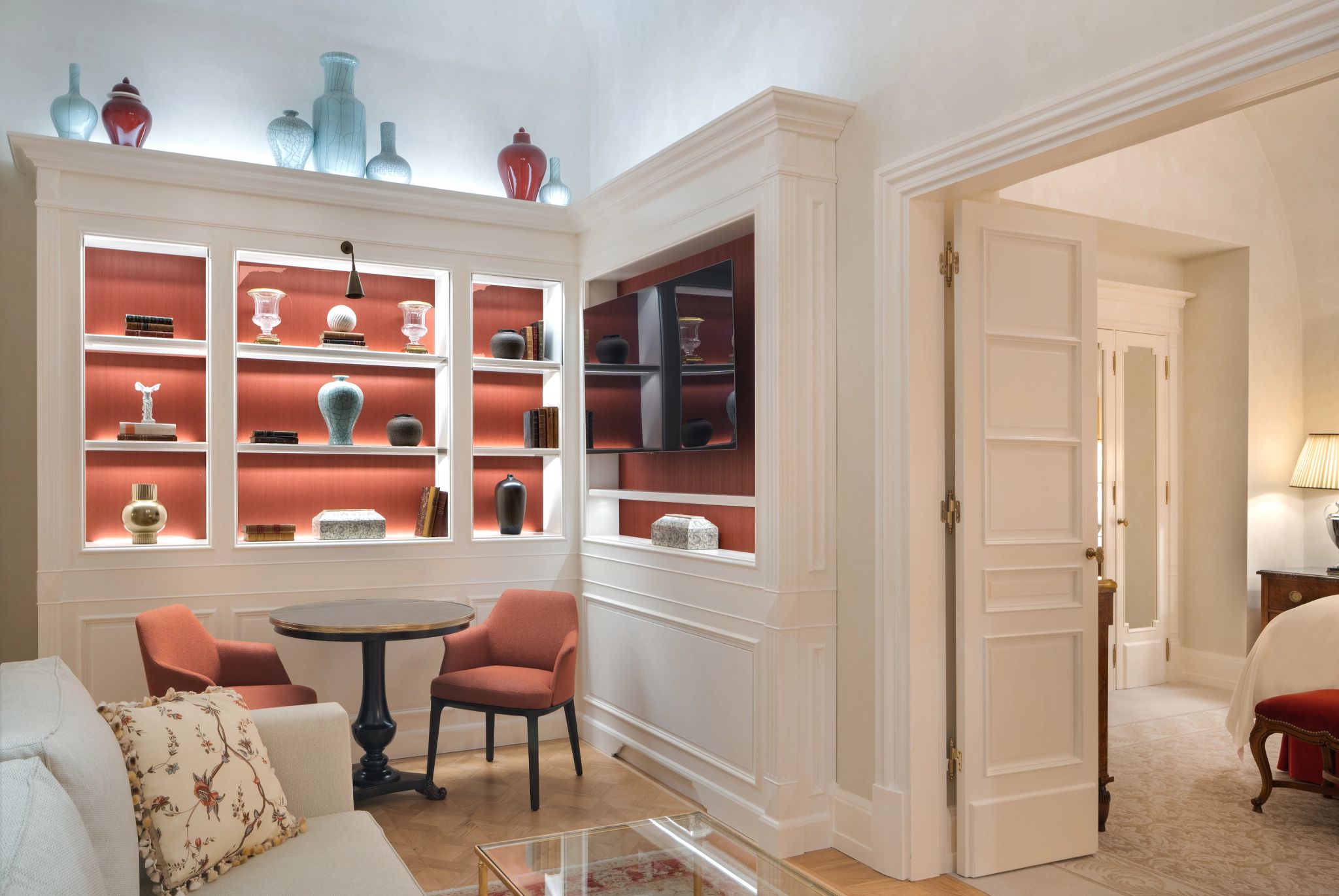 sala de estar – suite com sala – suite bem-estar