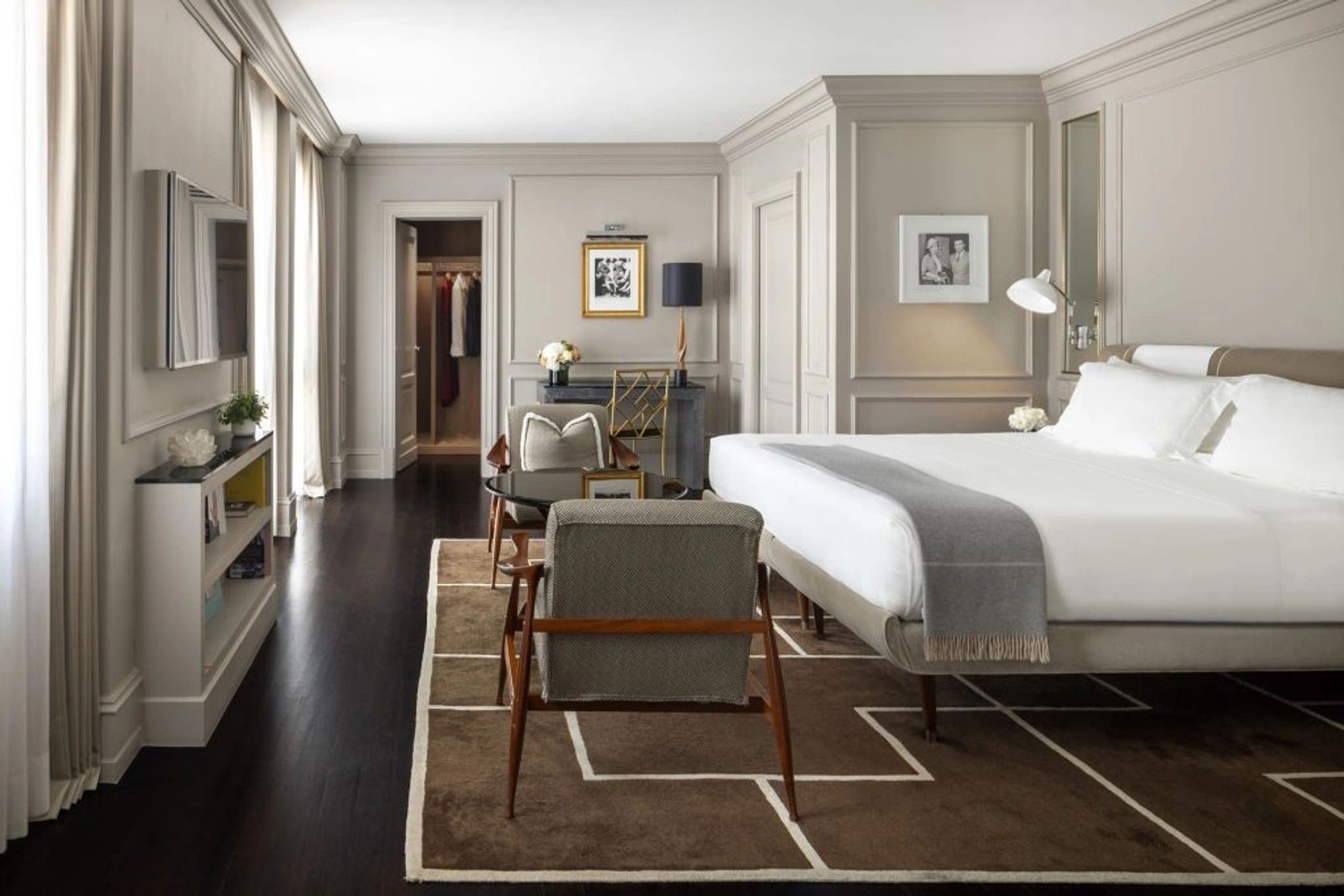 Family Suite enxoval de luxo - suite luxo italia - quarto vista arno