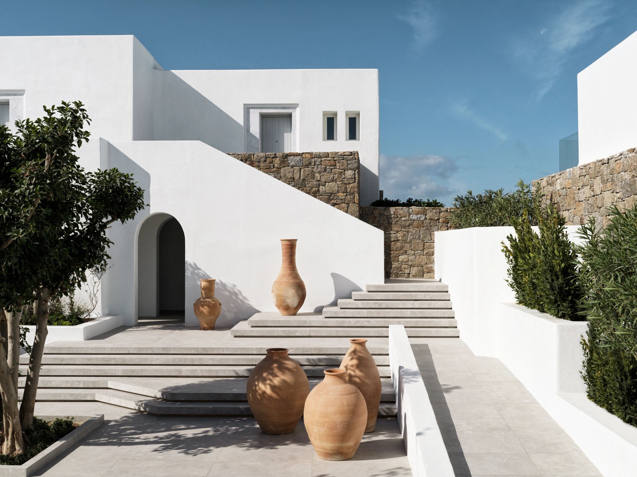 arquitetura de luxo - hotel na grecia – mikonos