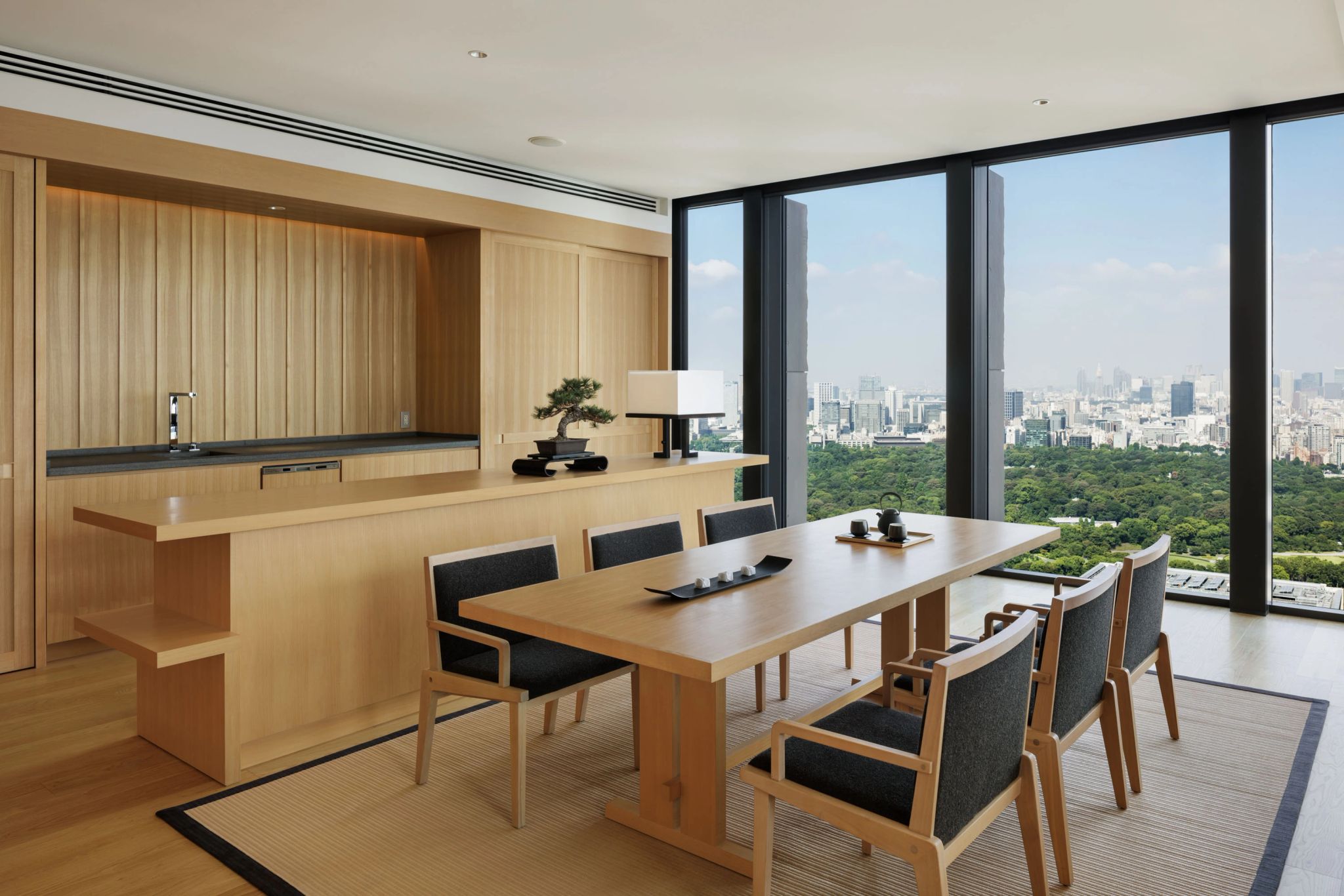 suite com cozinha -sala de estar – area gourmet da suite