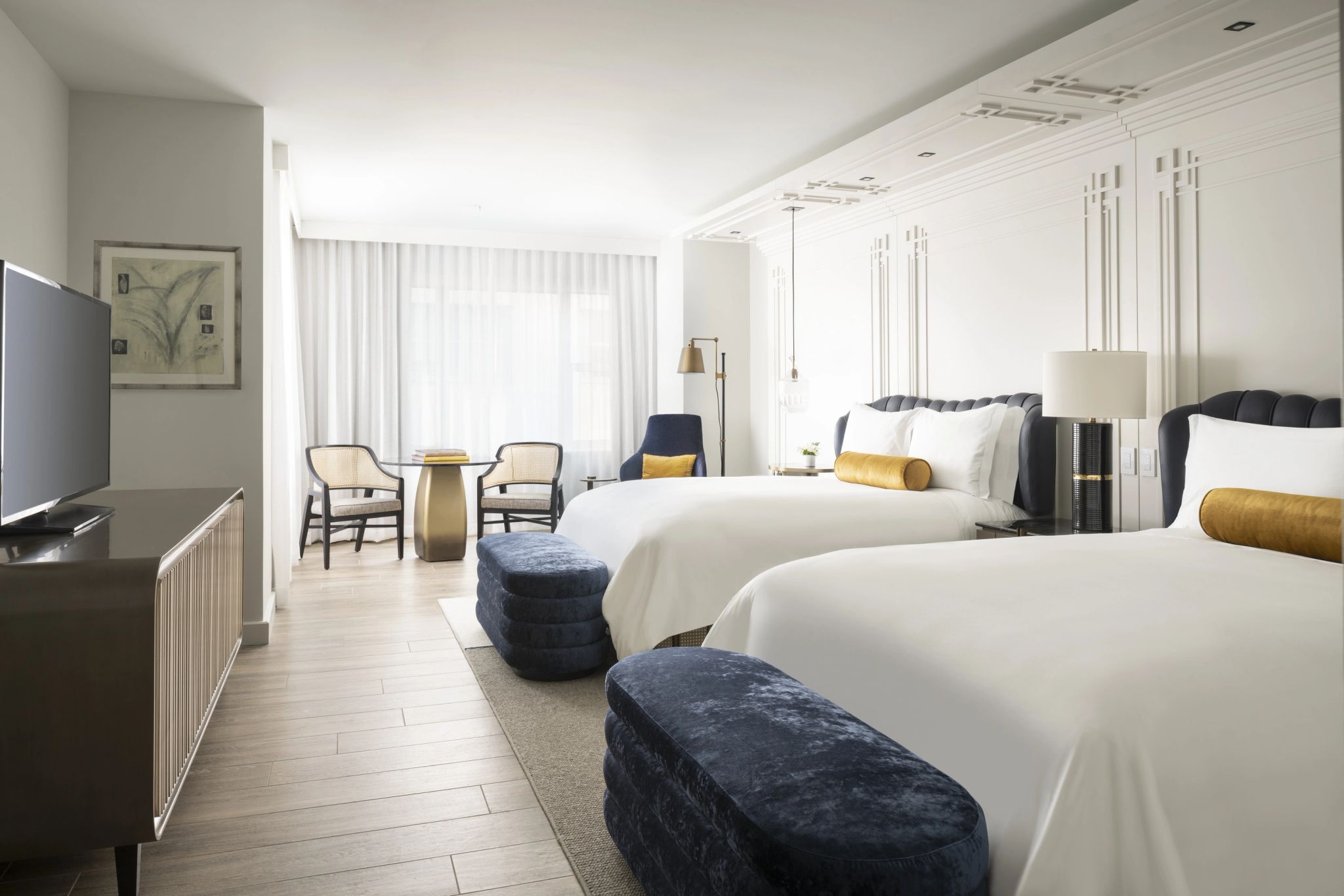 Two Double No View quarto duplo - quarto com duas camas - quarto de hotel