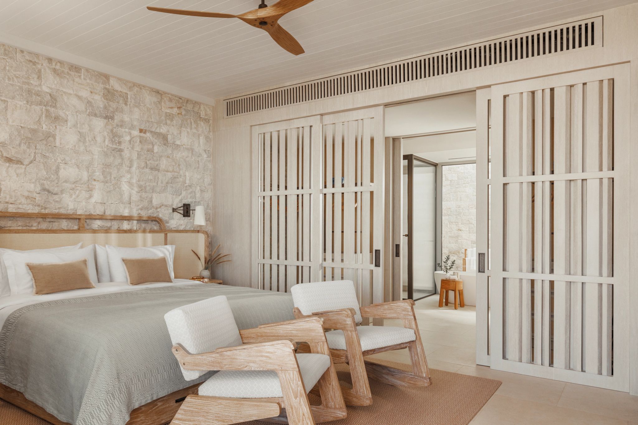 Villa Thea vila premium – cama de casal – decoração moderna