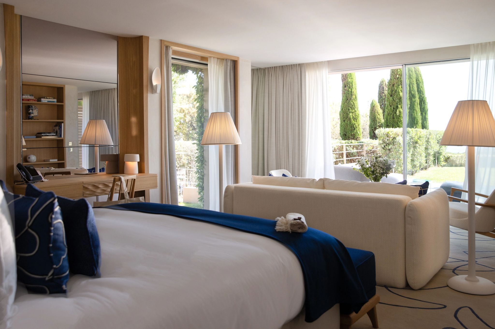 Riviera Suite cama king - suite de casal – suite com terraço - suite 5 estrelas