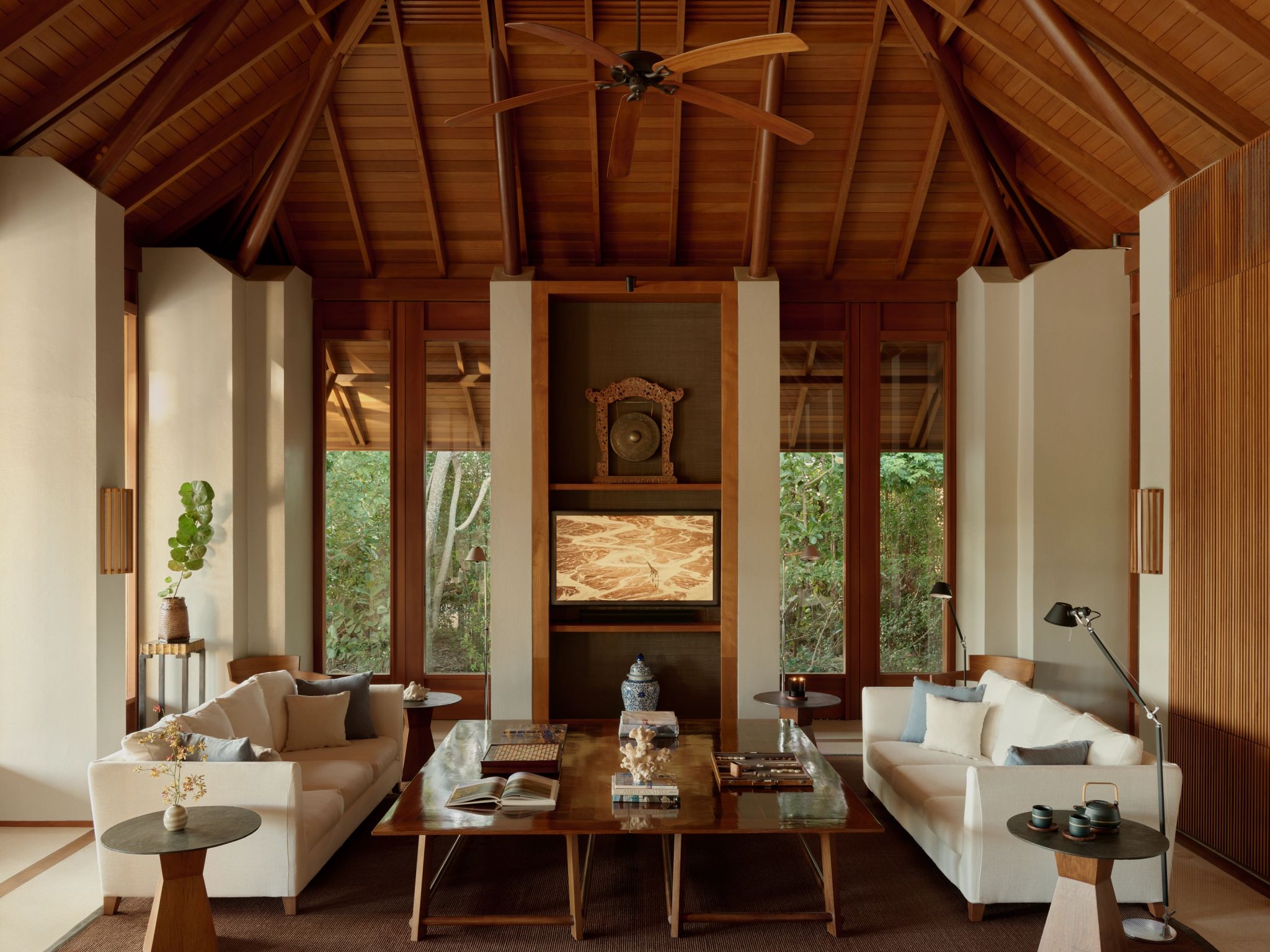 Four Bedroom Tranquility Villa villa vista lago - sala de estar - sofa premium