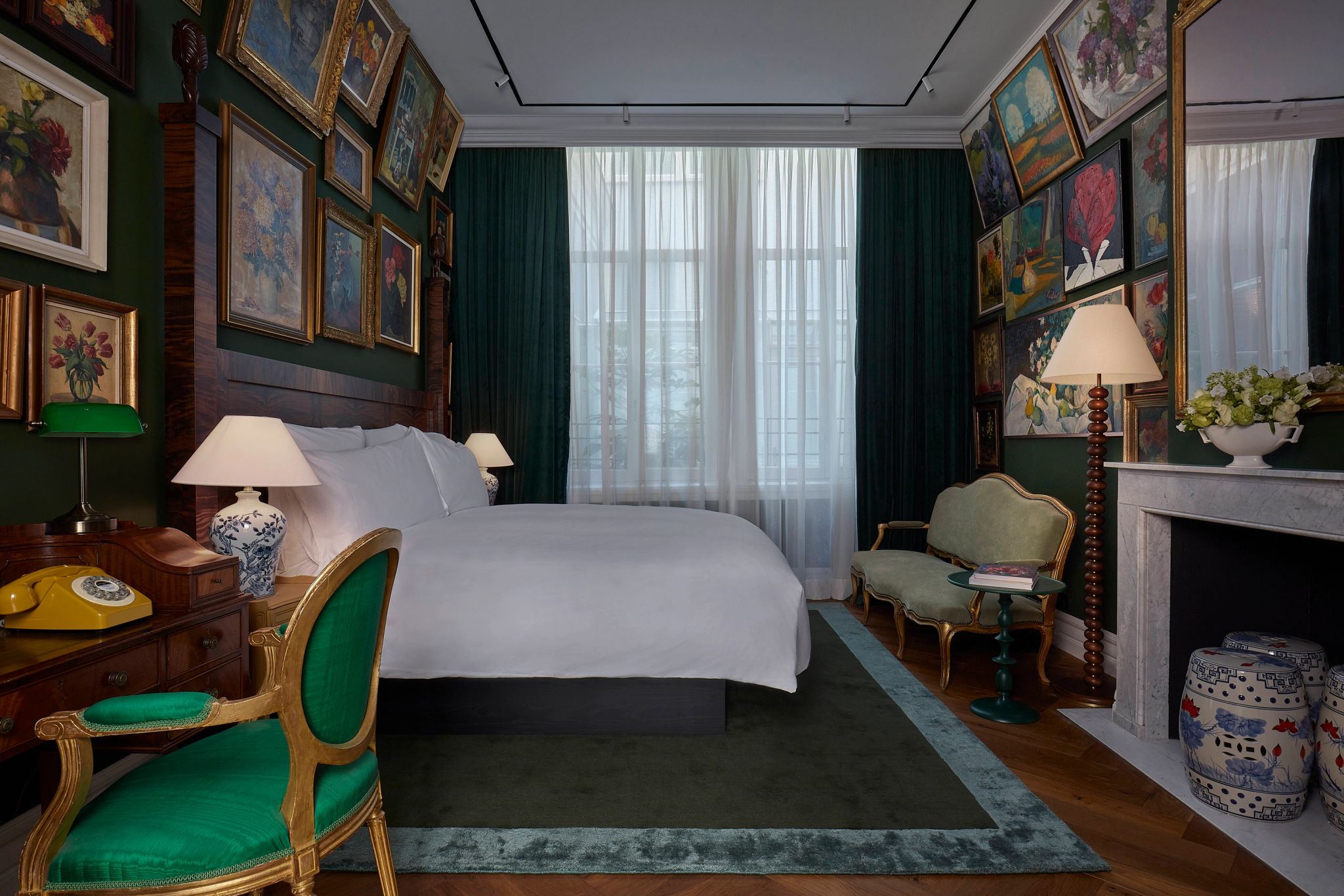 Flower Collector's Suite suite de luxo - design exclusivo - cama king-size