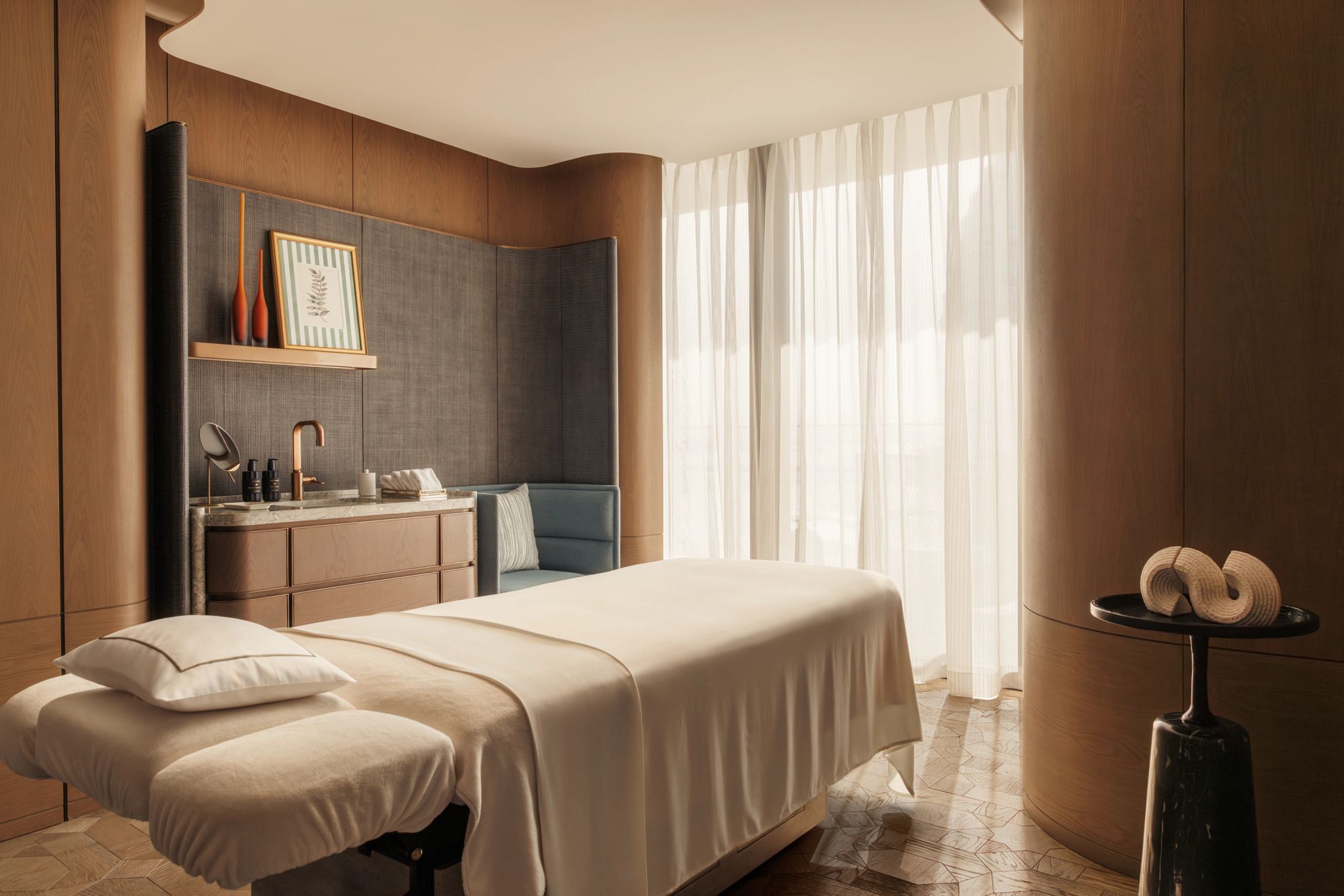 sala spa hotel dubai - tratamento de luxo resort jumeirah - bem estar