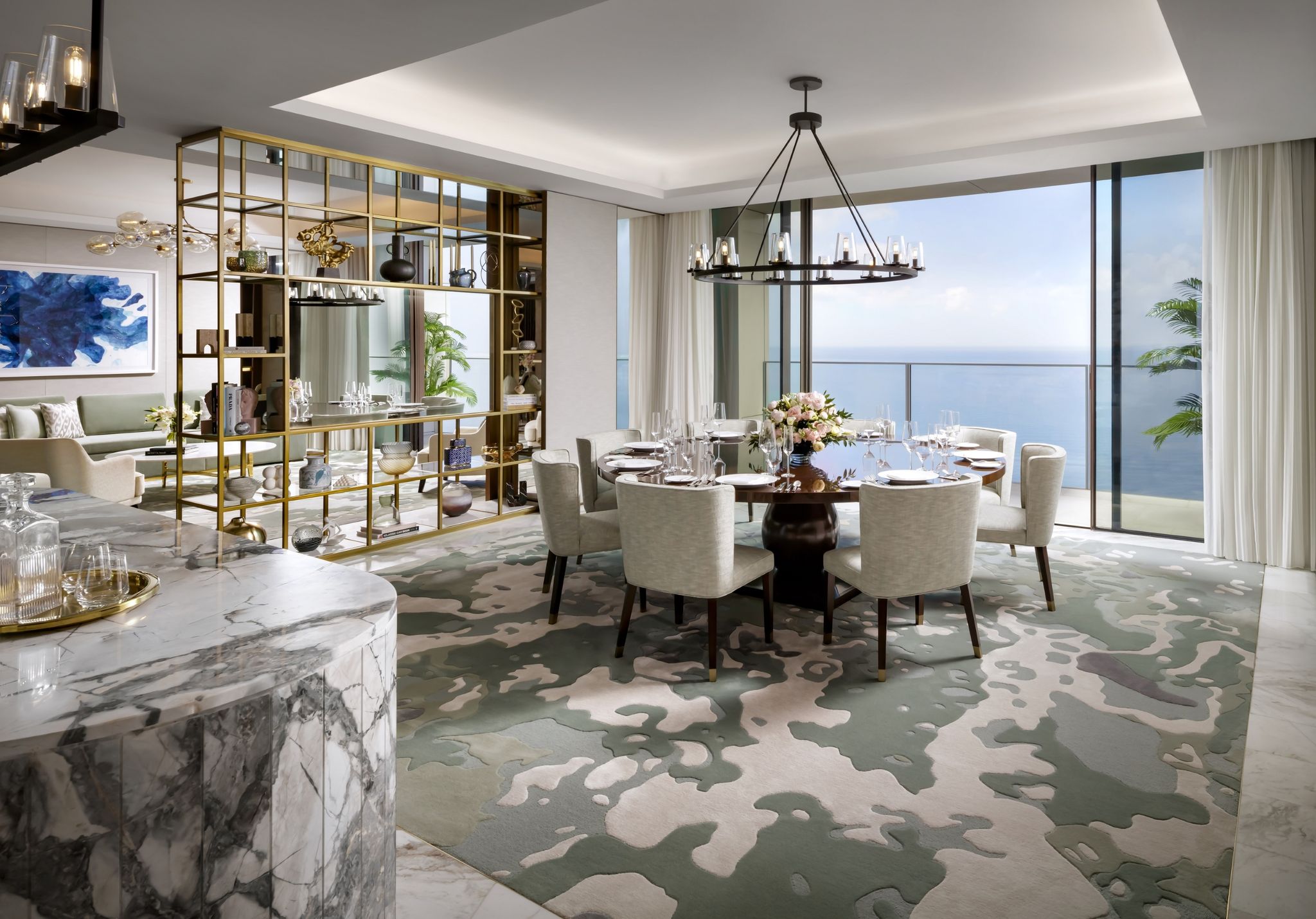 area gourmet da suite – vista panoramica – decoracao moderna