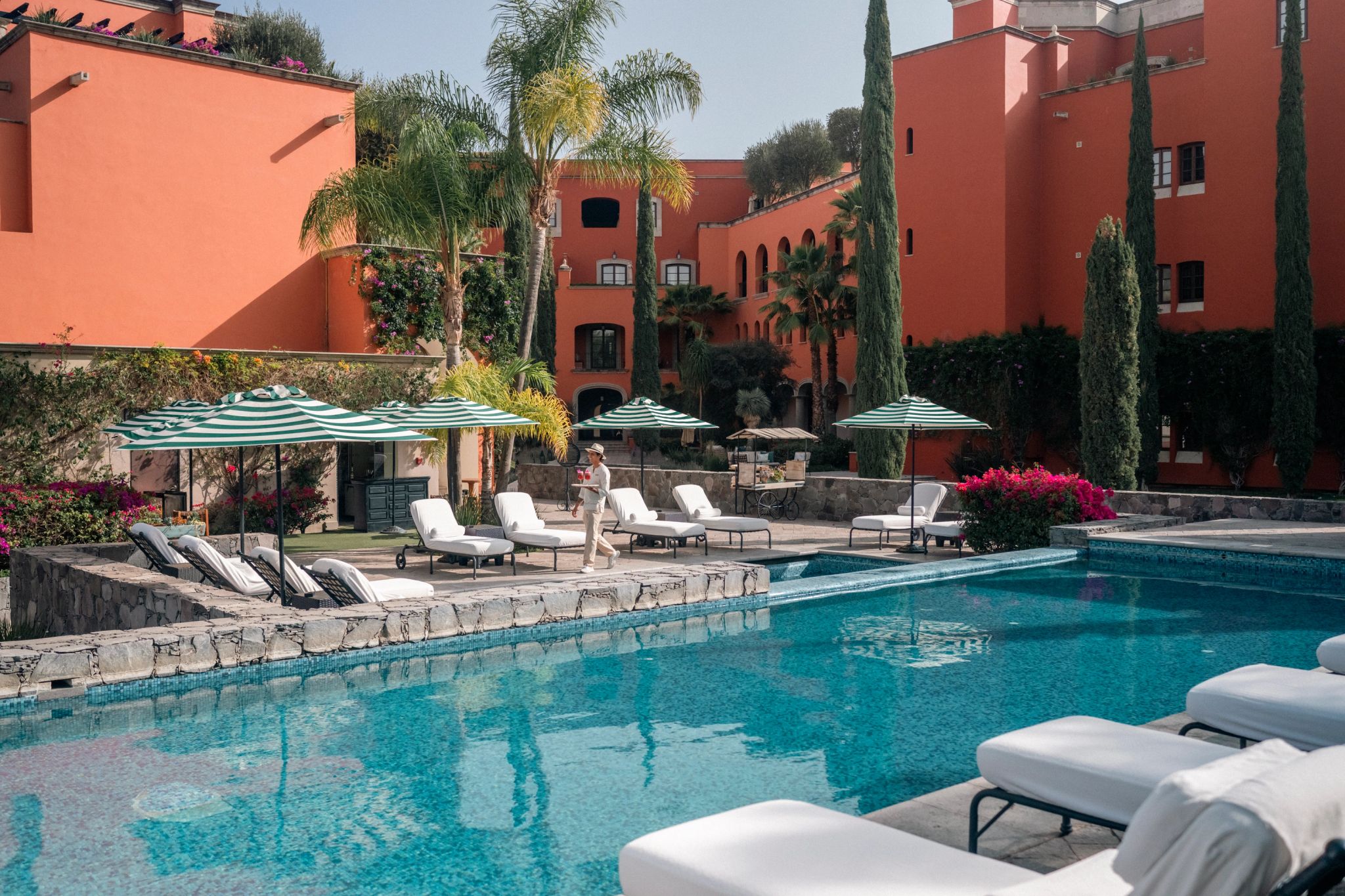 piscina - hotel no mexico - san miguel allende