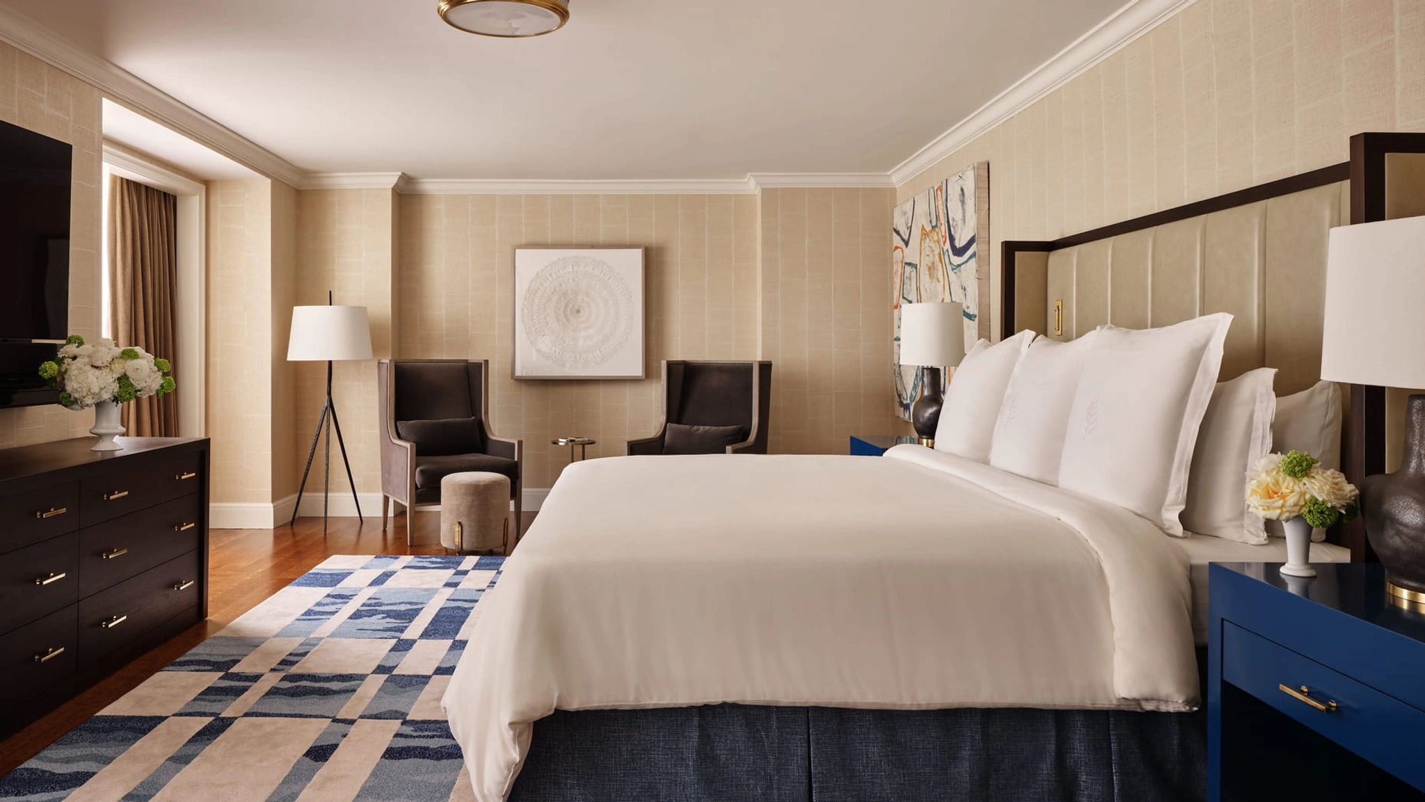 cama wyoming king - suite de luxo - decoracao residencial