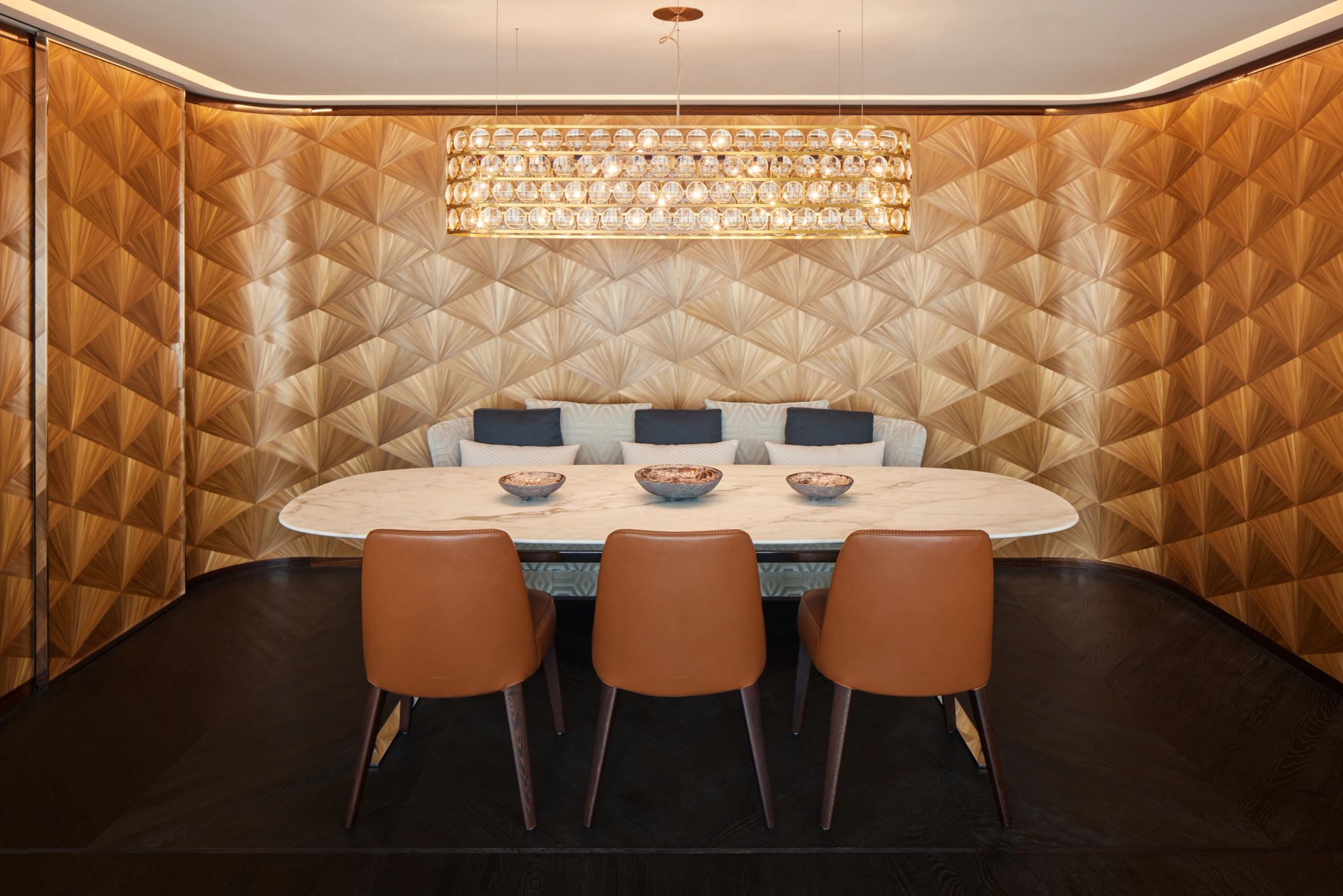 Bvlgari Suite I & III sala de jantar – mesa de jantar – jantar na suite