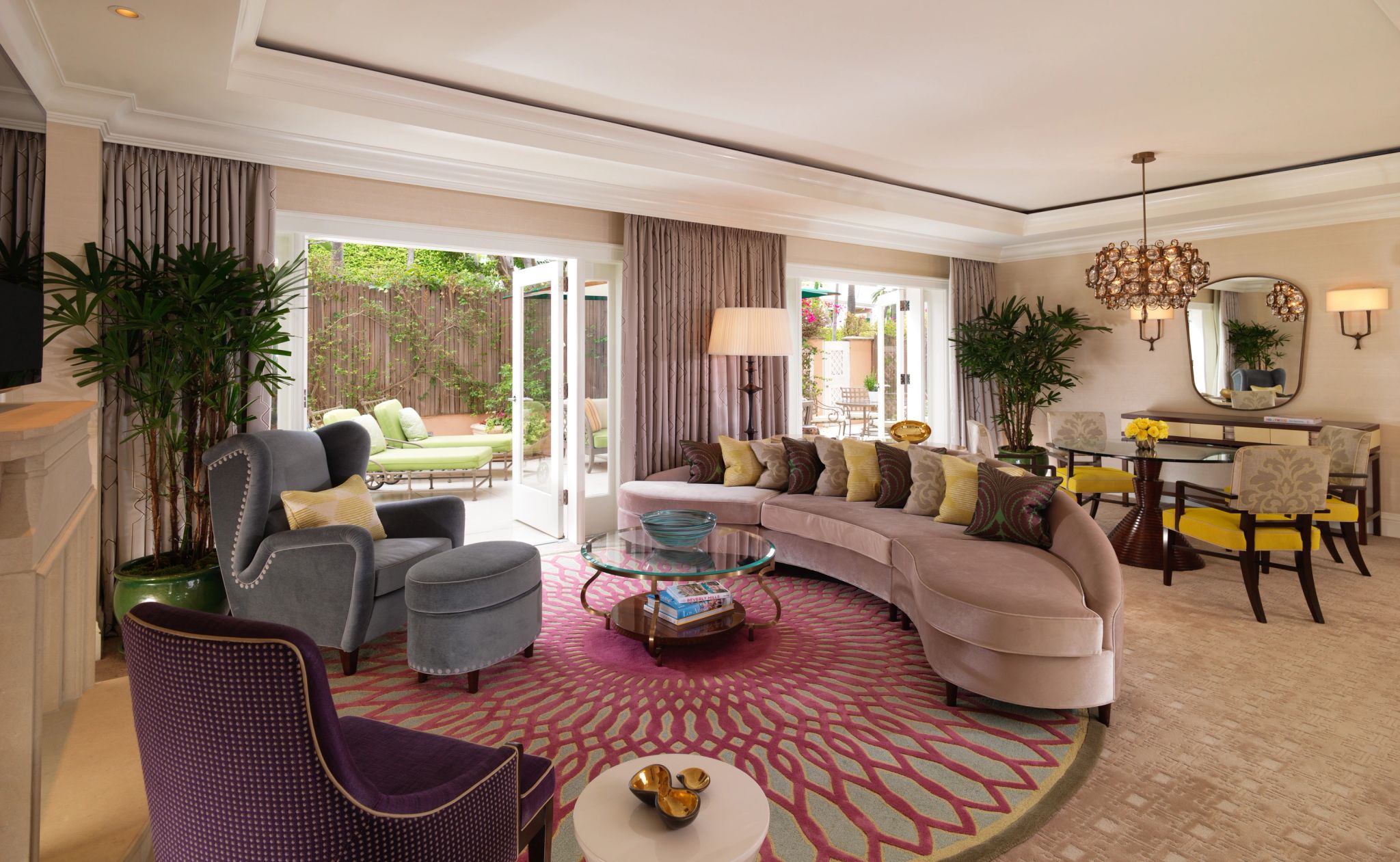 Grand Deluxe Suite sala de estar - sala separada - suite com sala - sala chique