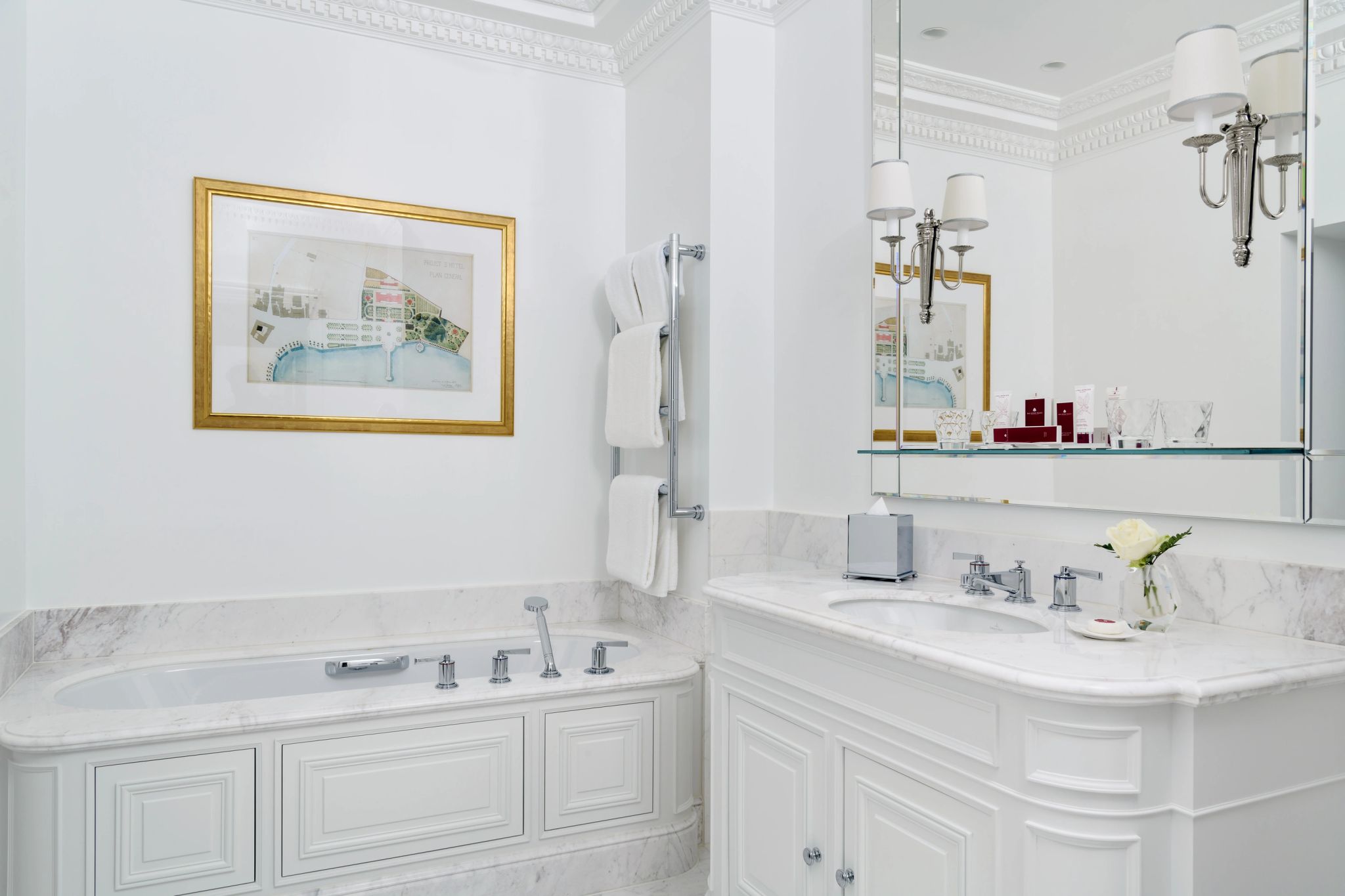 Superior Garden and City View banheiro premium – banheira de imersao