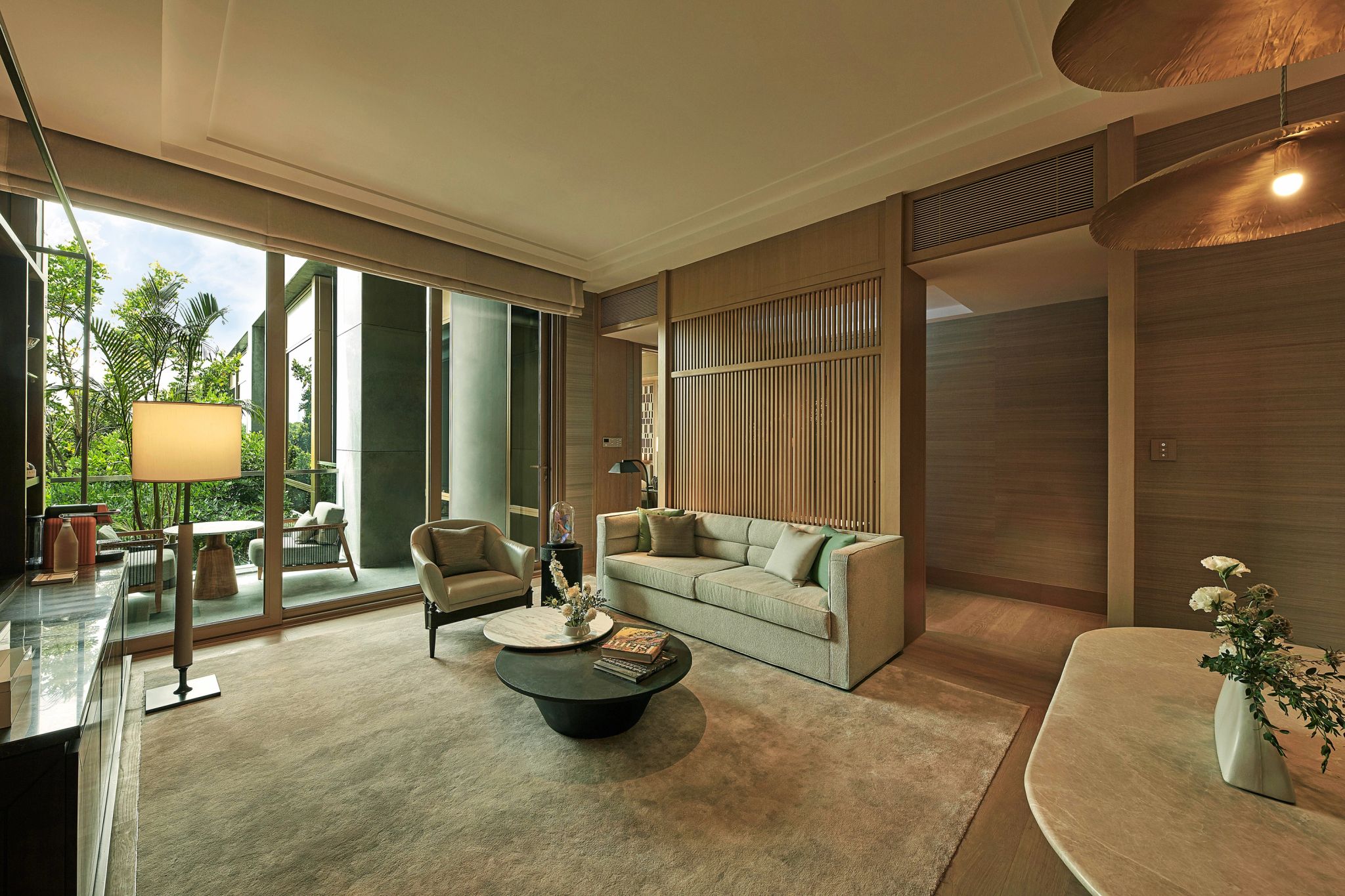 sala de estar - suite com sala - sala chique