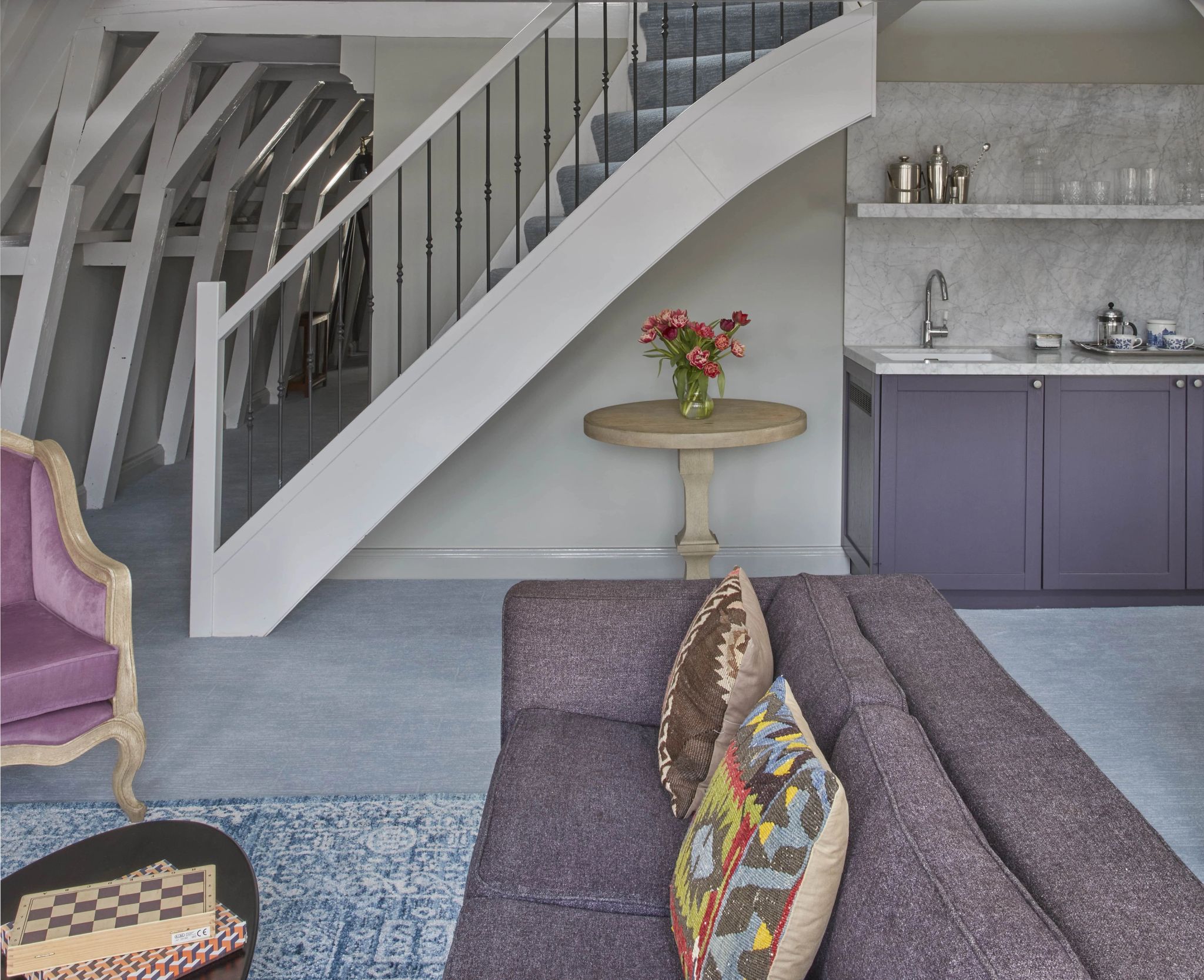 Family Suite Canal View suite de luxo - sala de estar - sofa premium